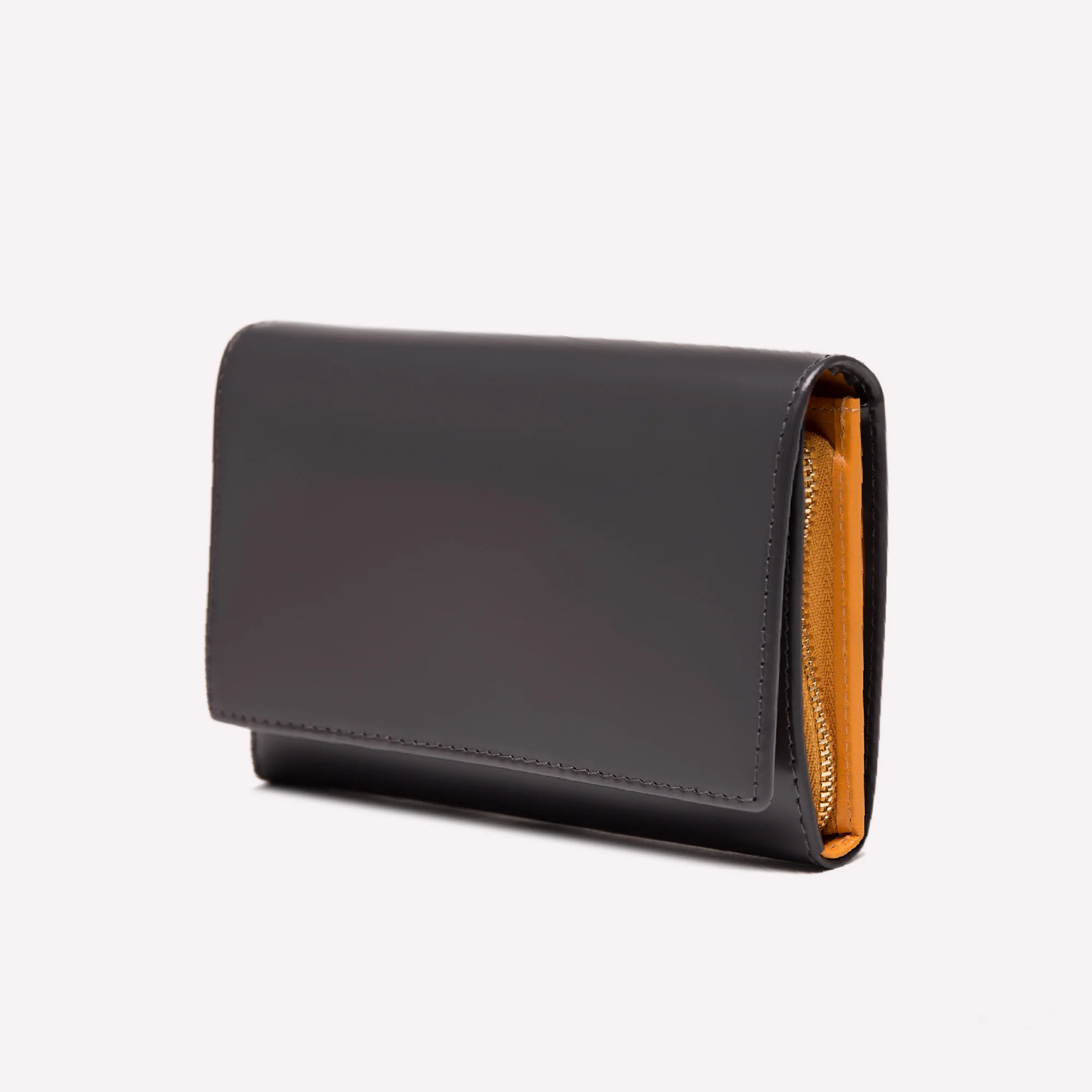 Bridle Hide Midi Flap-Over Purse - Image 14