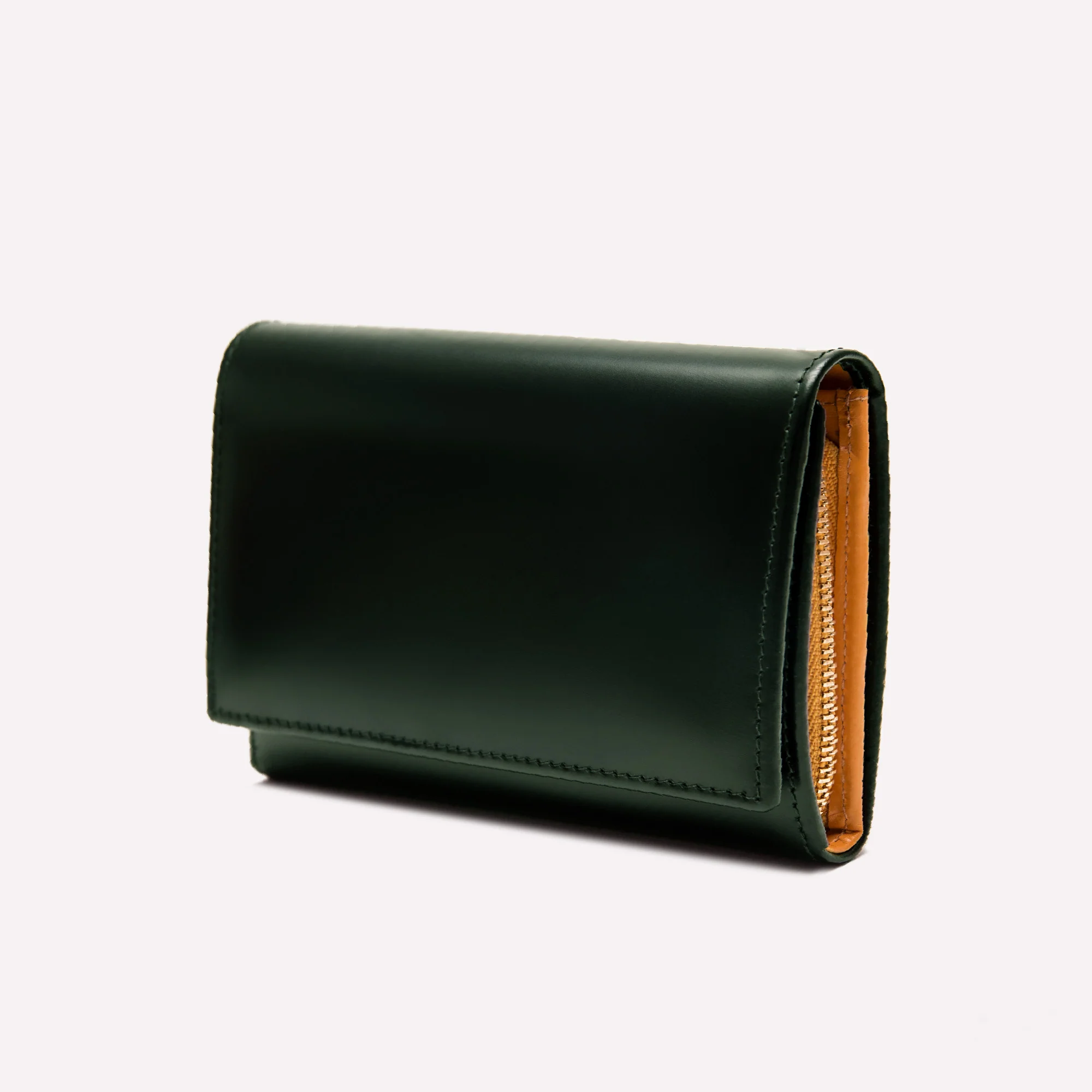 Bridle Hide Midi Flap-Over Purse - Image 17