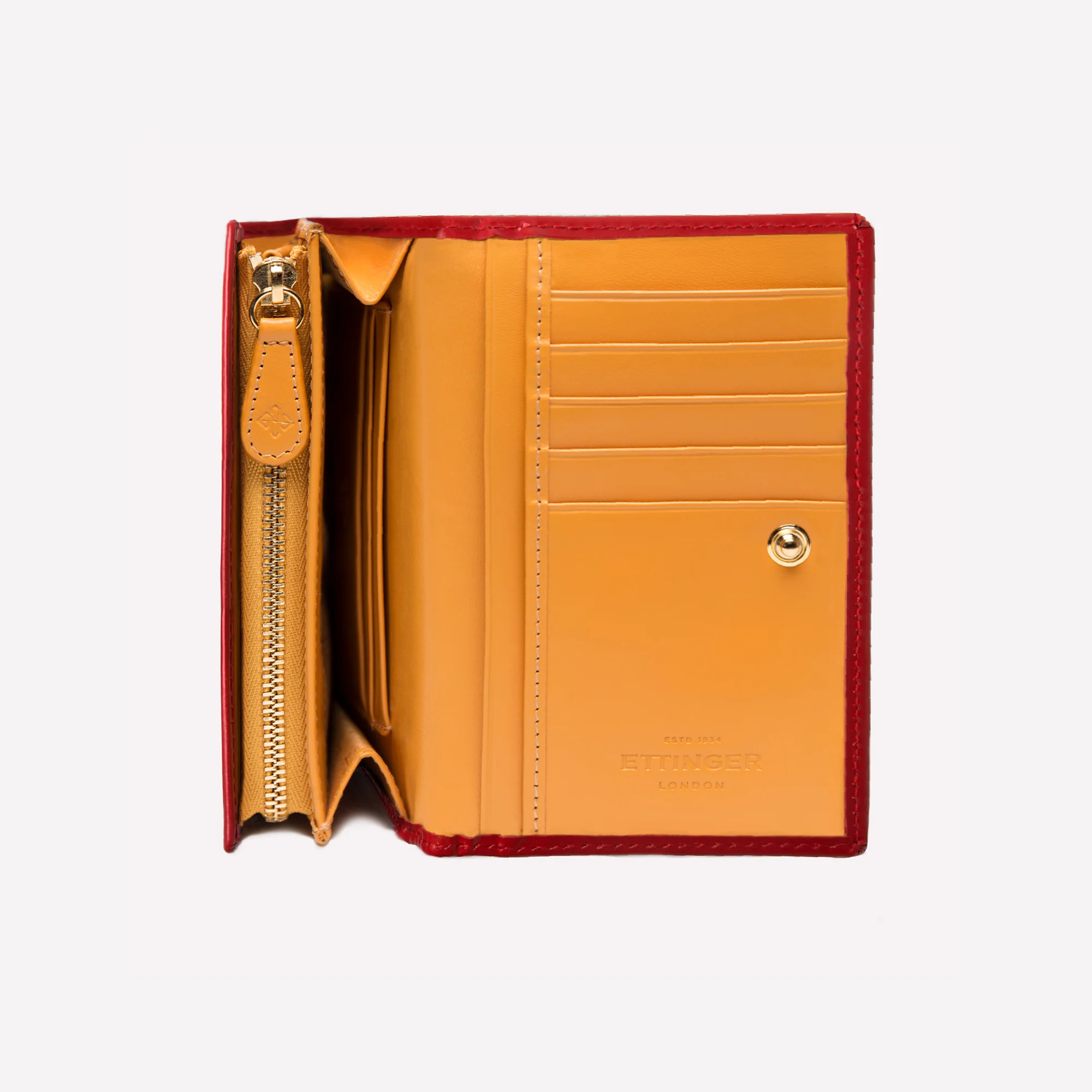 Bridle Hide Midi Flap-Over Purse - Image 21