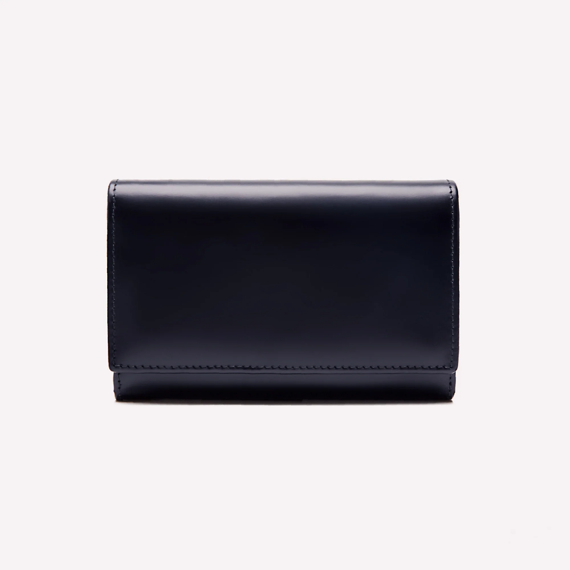 Bridle Hide Midi Flap-Over Purse - Image 7