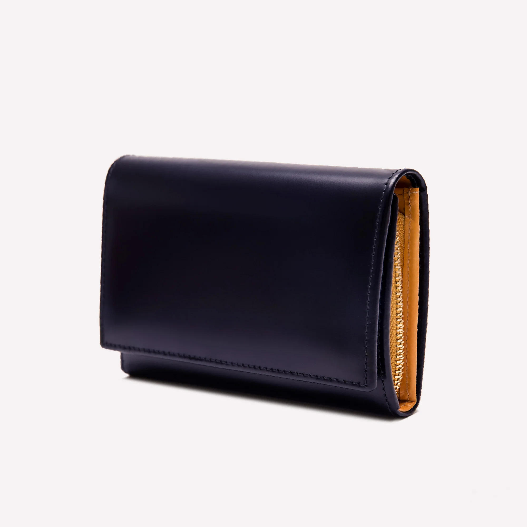 Bridle Hide Midi Flap-Over Purse - Image 8