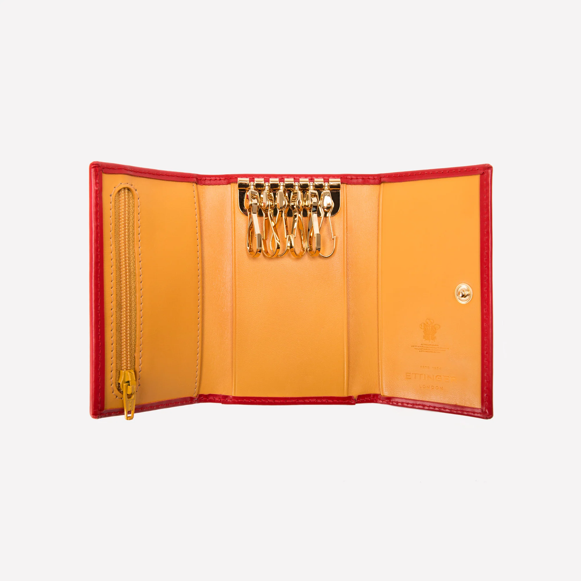 Bridle Hide 6-Hook Key Case - Image 23