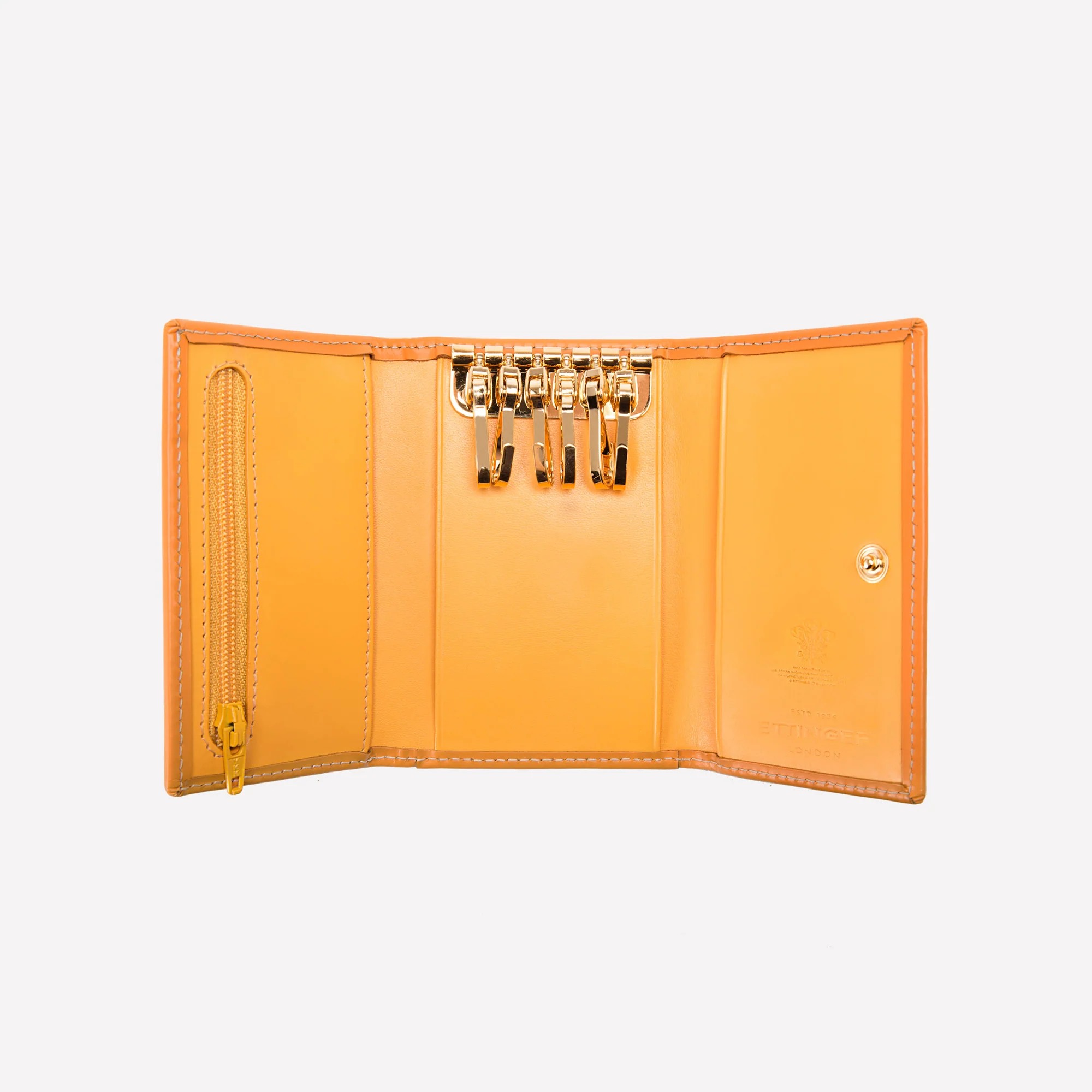 Bridle Hide 6-Hook Key Case - Image 5