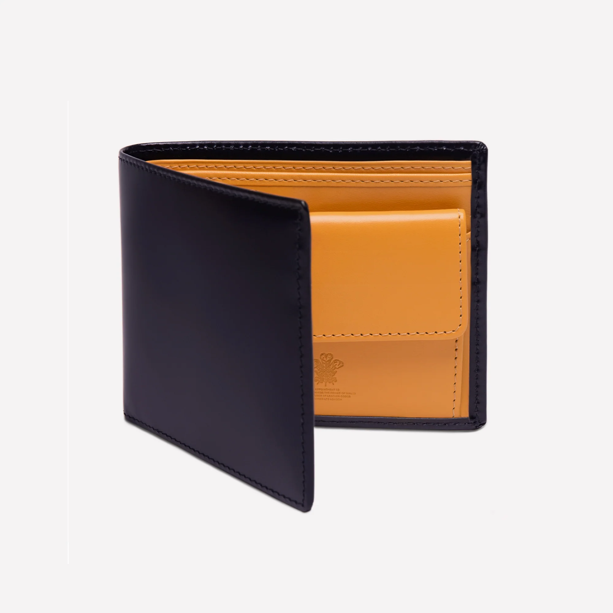 Bridle Hide Billfold Wallet with 3 C/C and Purse - Image 17