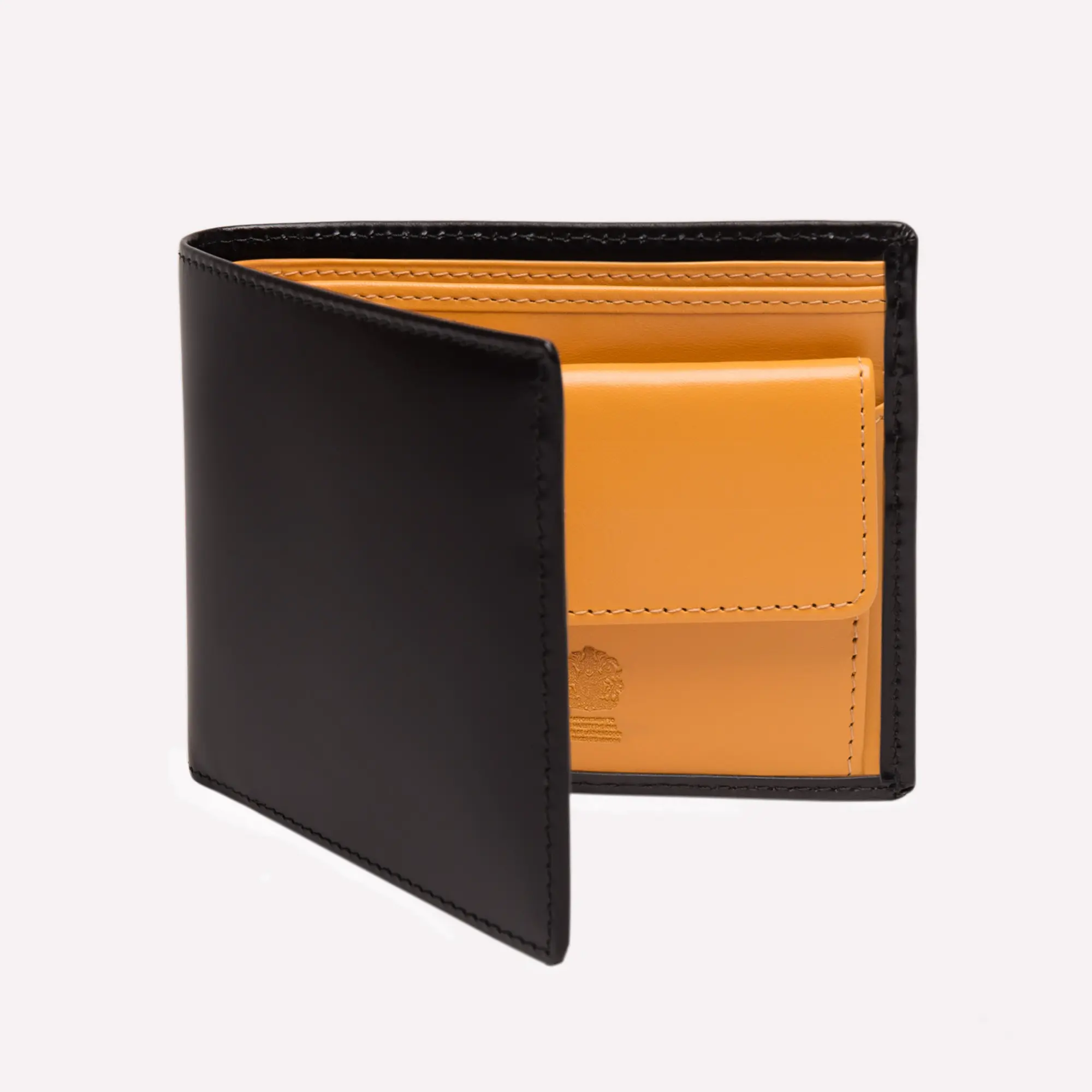 Bridle Hide Billfold Wallet with 3 C/C and Purse - Image 21