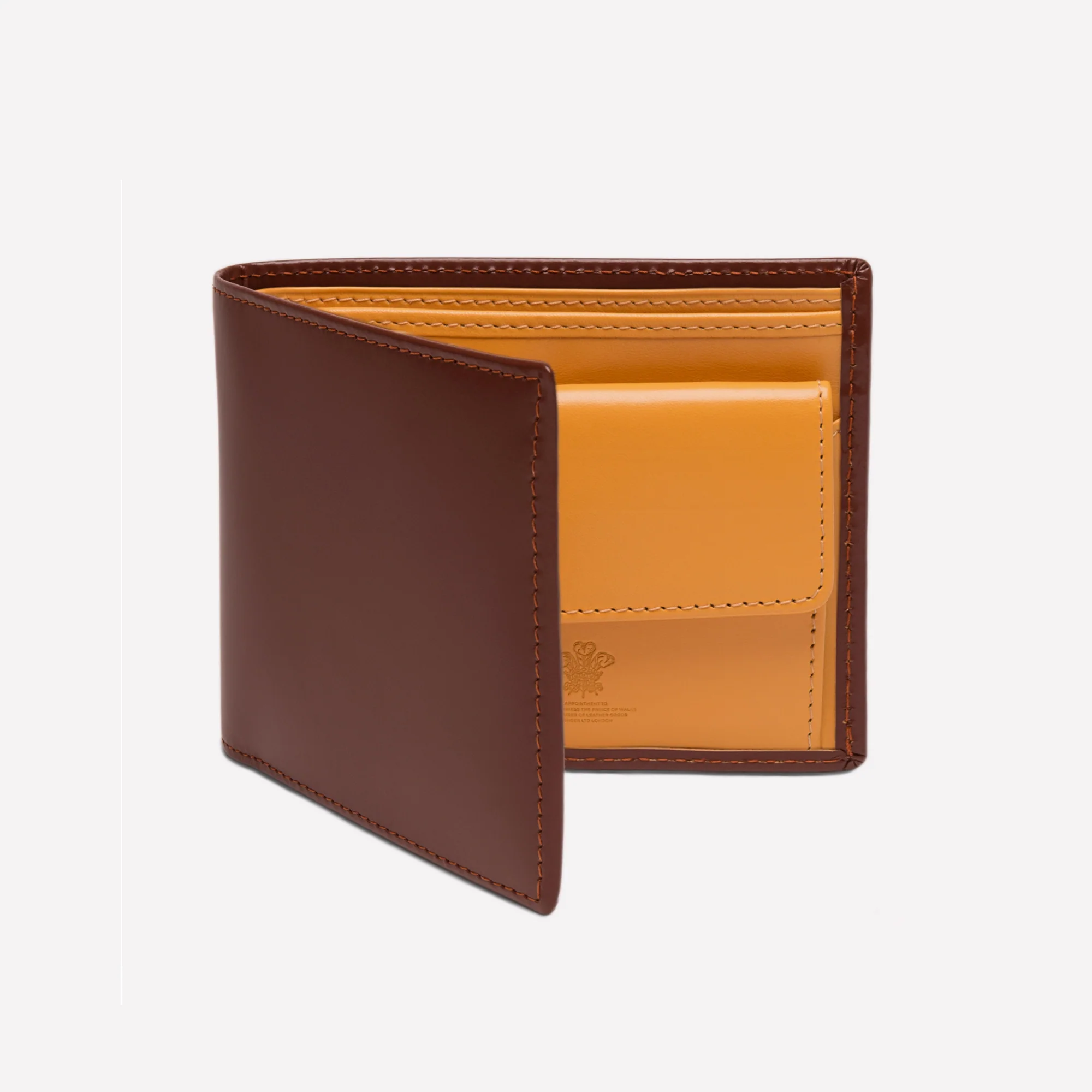 Bridle Hide Billfold Wallet with 3 C/C and Purse - Image 25