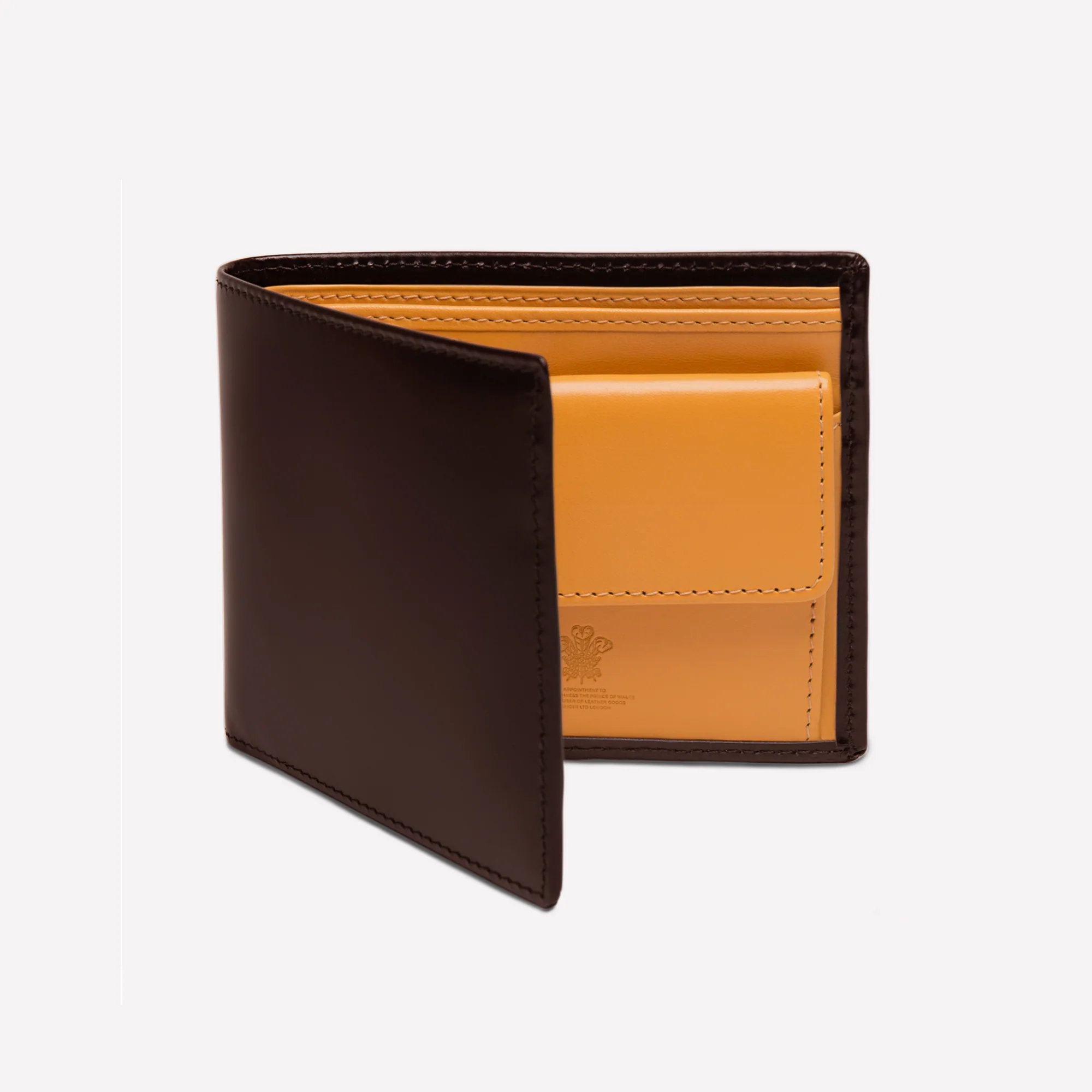 Bridle Hide Billfold Wallet with 3 C/C and Purse - Image 28