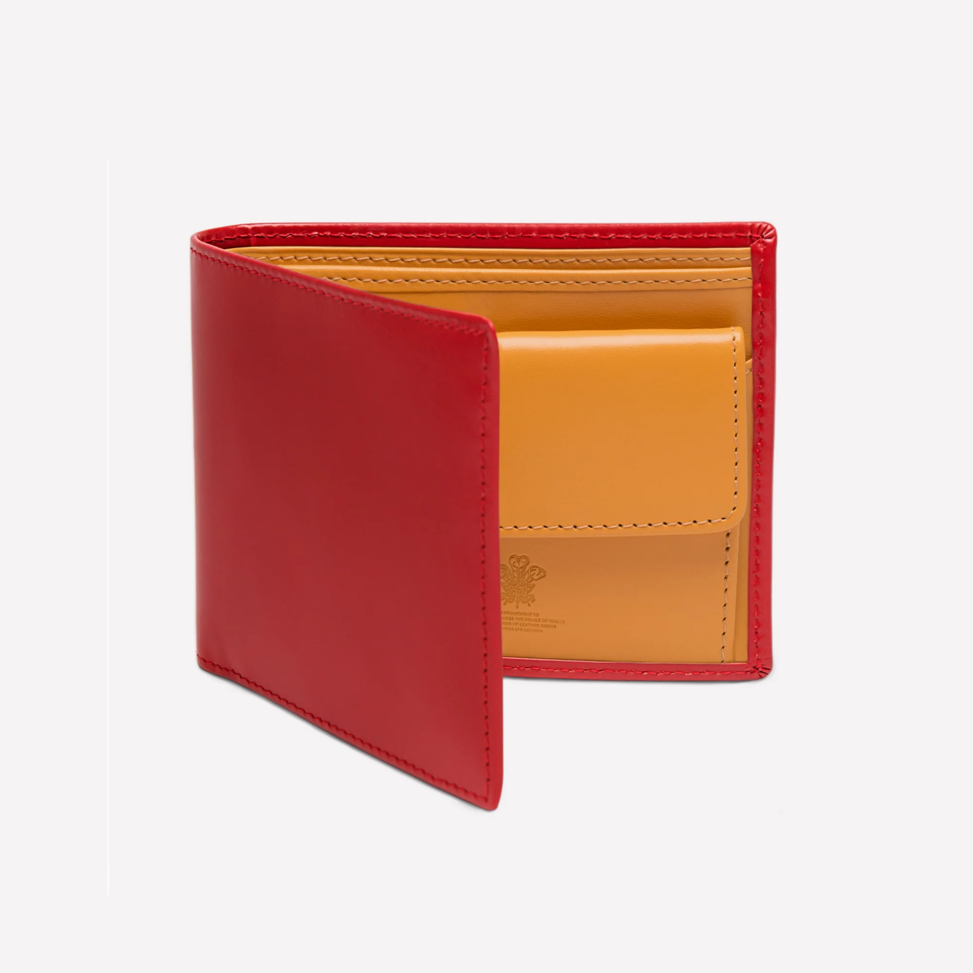 Bridle Hide Billfold Wallet with 3 C/C and Purse - Image 8