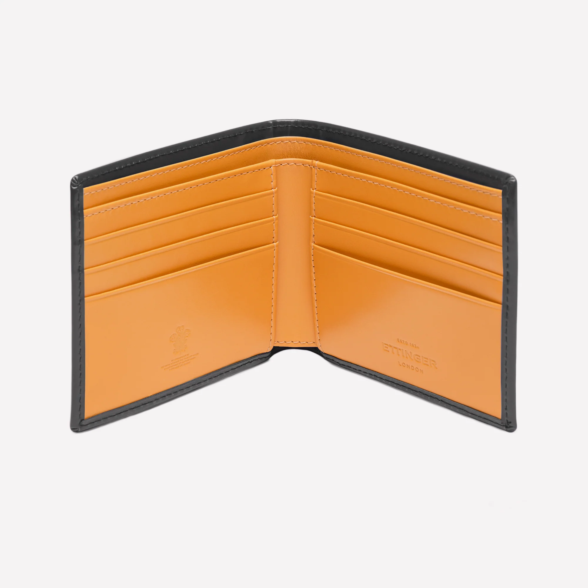 Bridle Hide Billfold Wallet with 6 C/C - Image 7