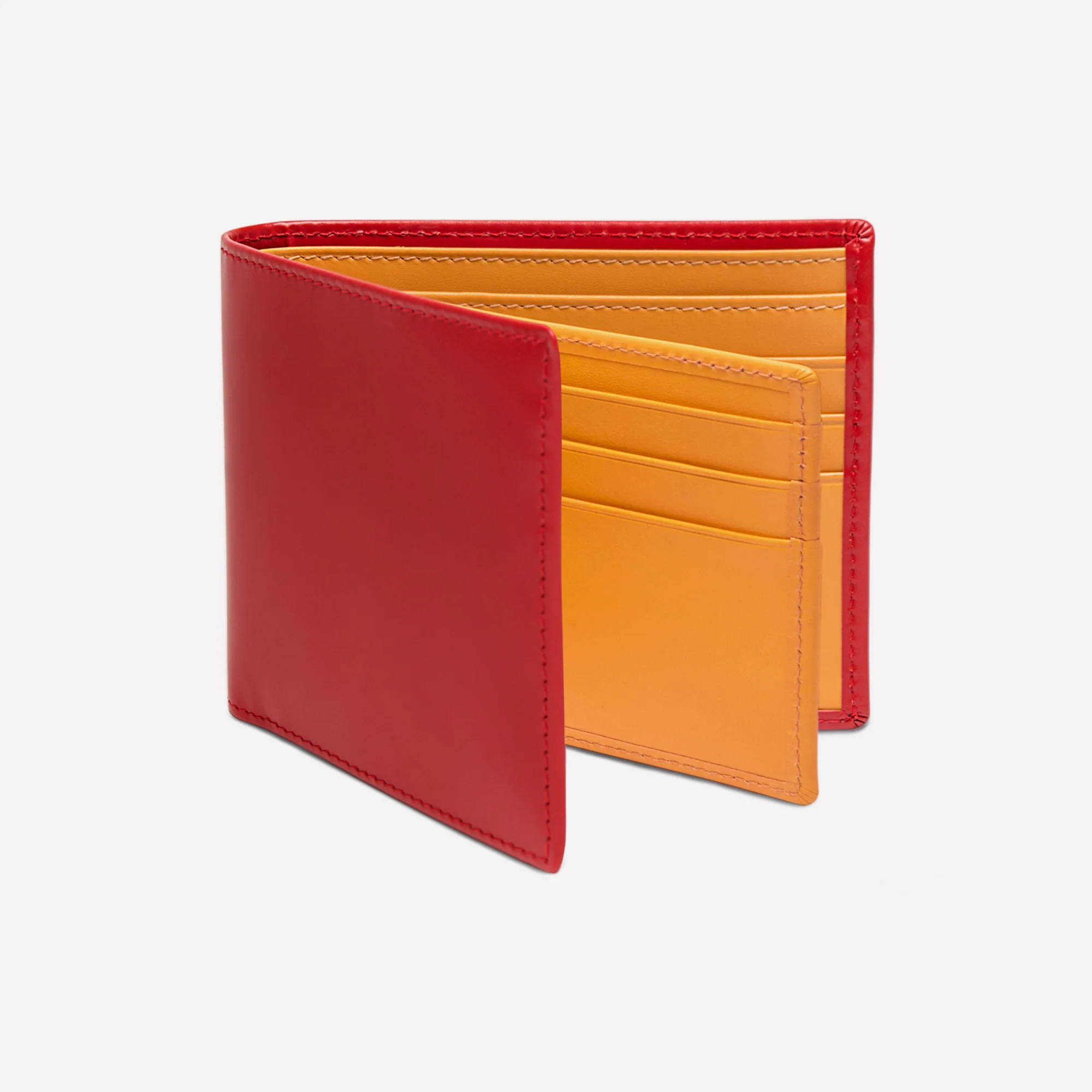 Bridle Hide Billfold Wallet with 12 C/C - Image 14
