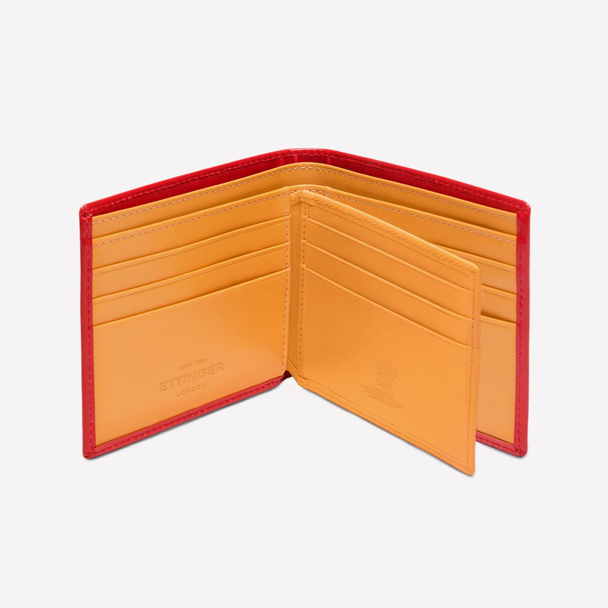 Bridle Hide Billfold Wallet with 12 C/C - Image 15