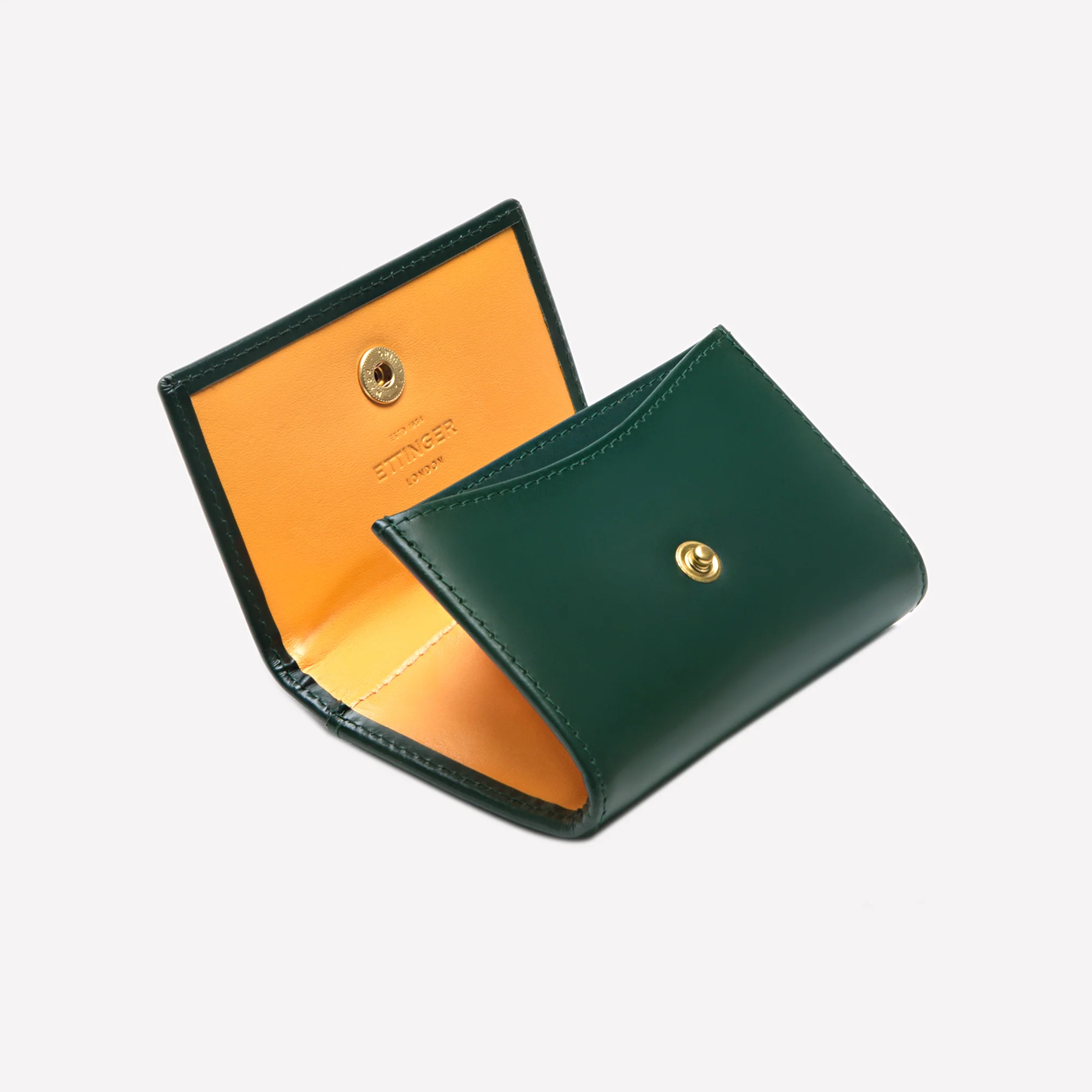 Bridle Hide Coin Purse with Card Pocket - Image 20