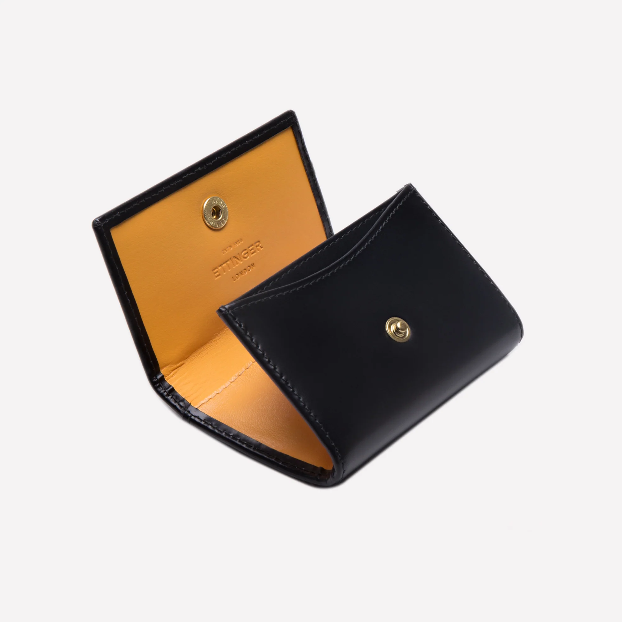 Bridle Hide Coin Purse with Card Pocket - Image 3