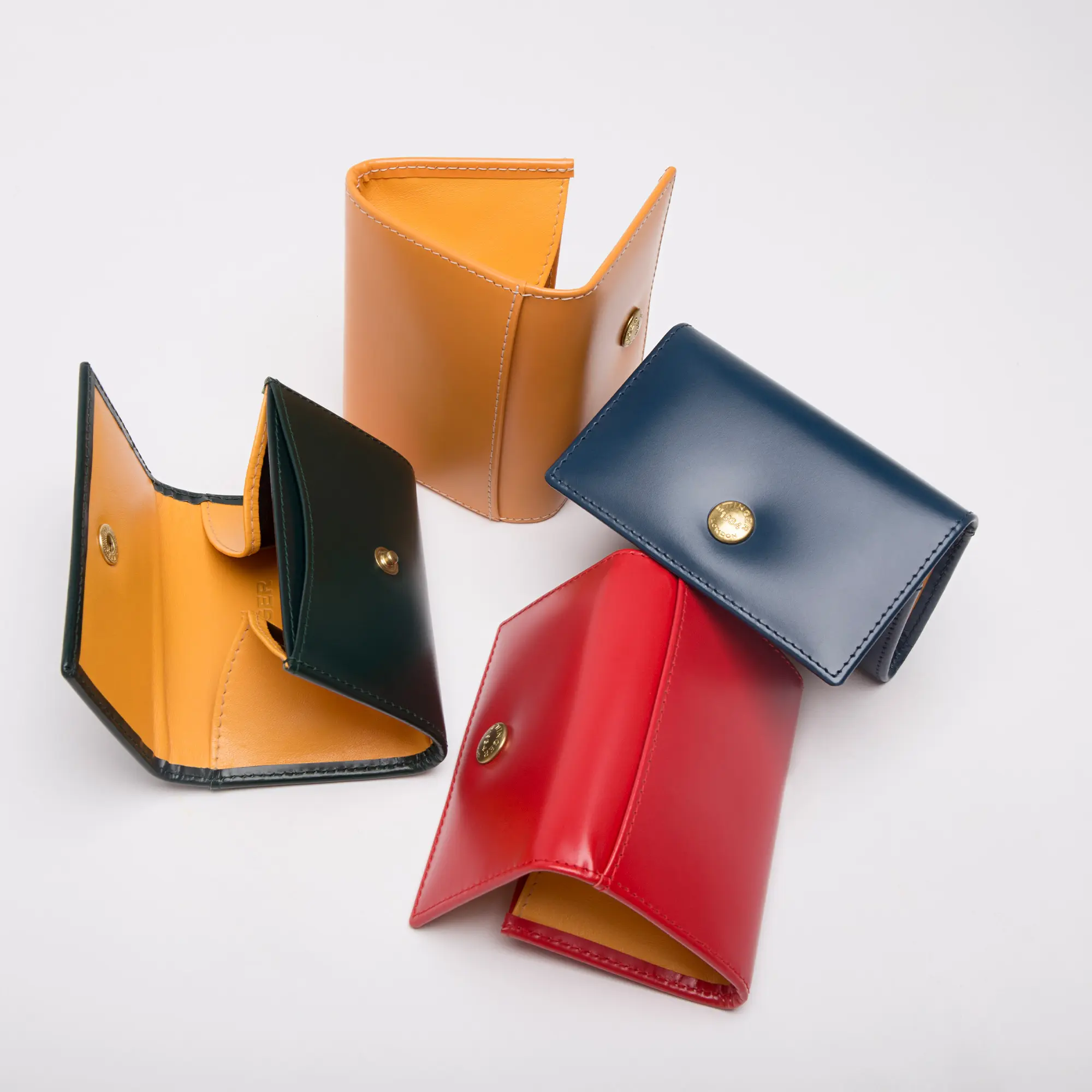 Bridle Hide Coin Purse with Card Pocket - Image 7