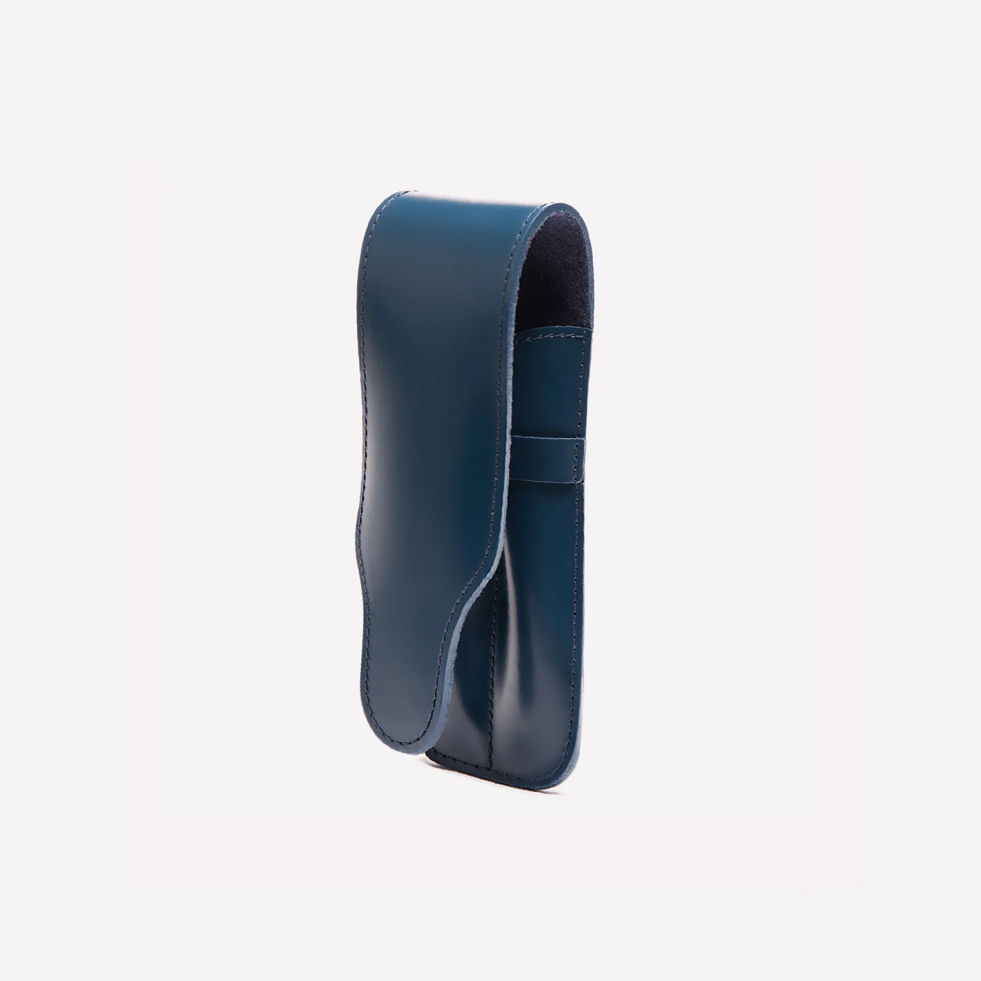 Bridle Hide Double Pen Case - Image 13