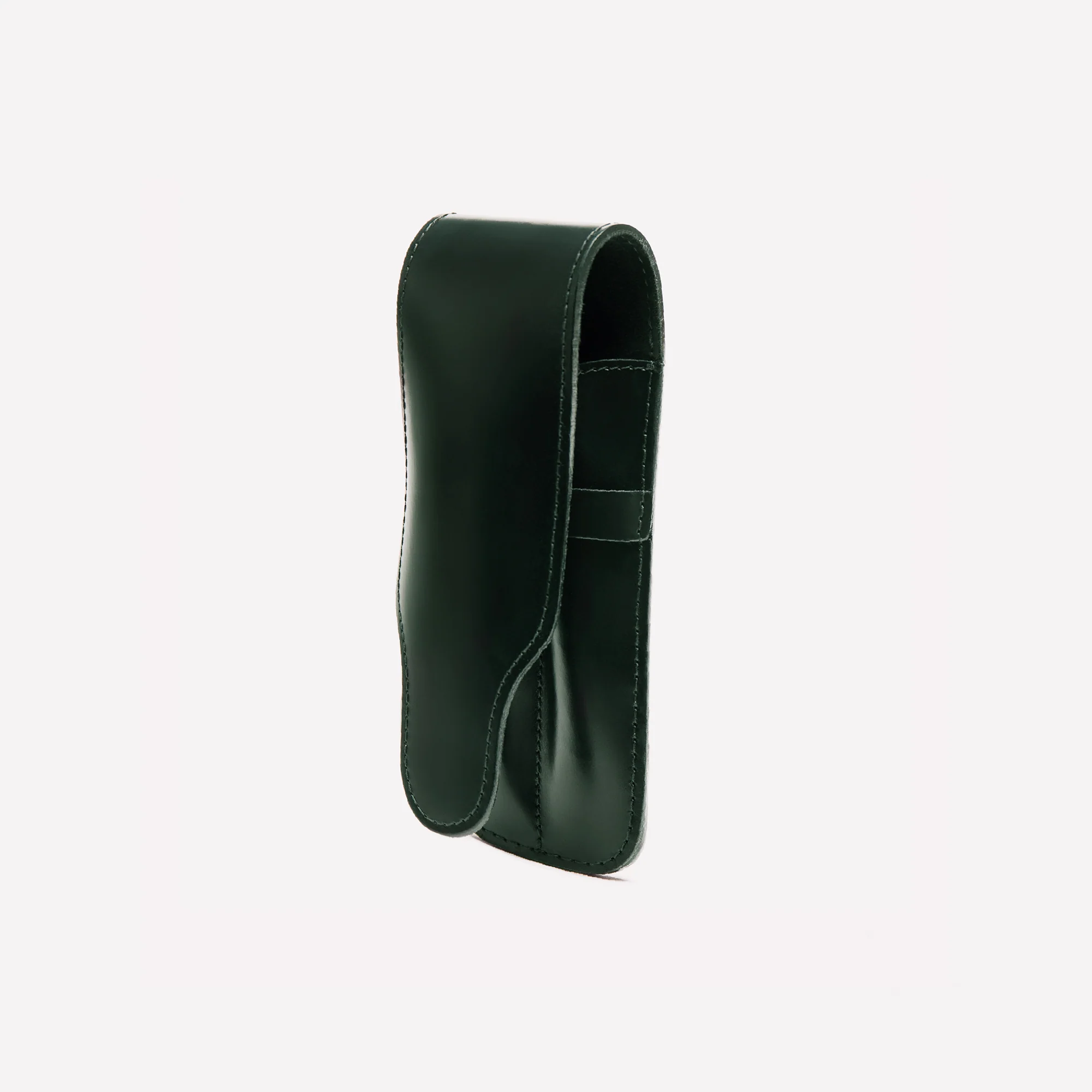 Bridle Hide Double Pen Case - Image 16