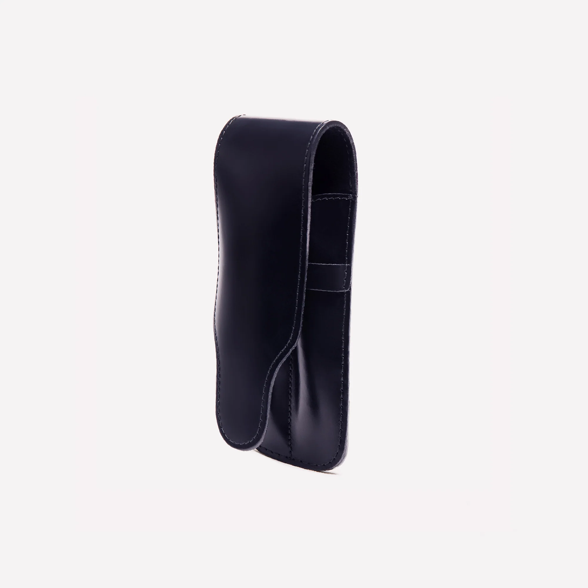 Bridle Hide Double Pen Case - Image 8