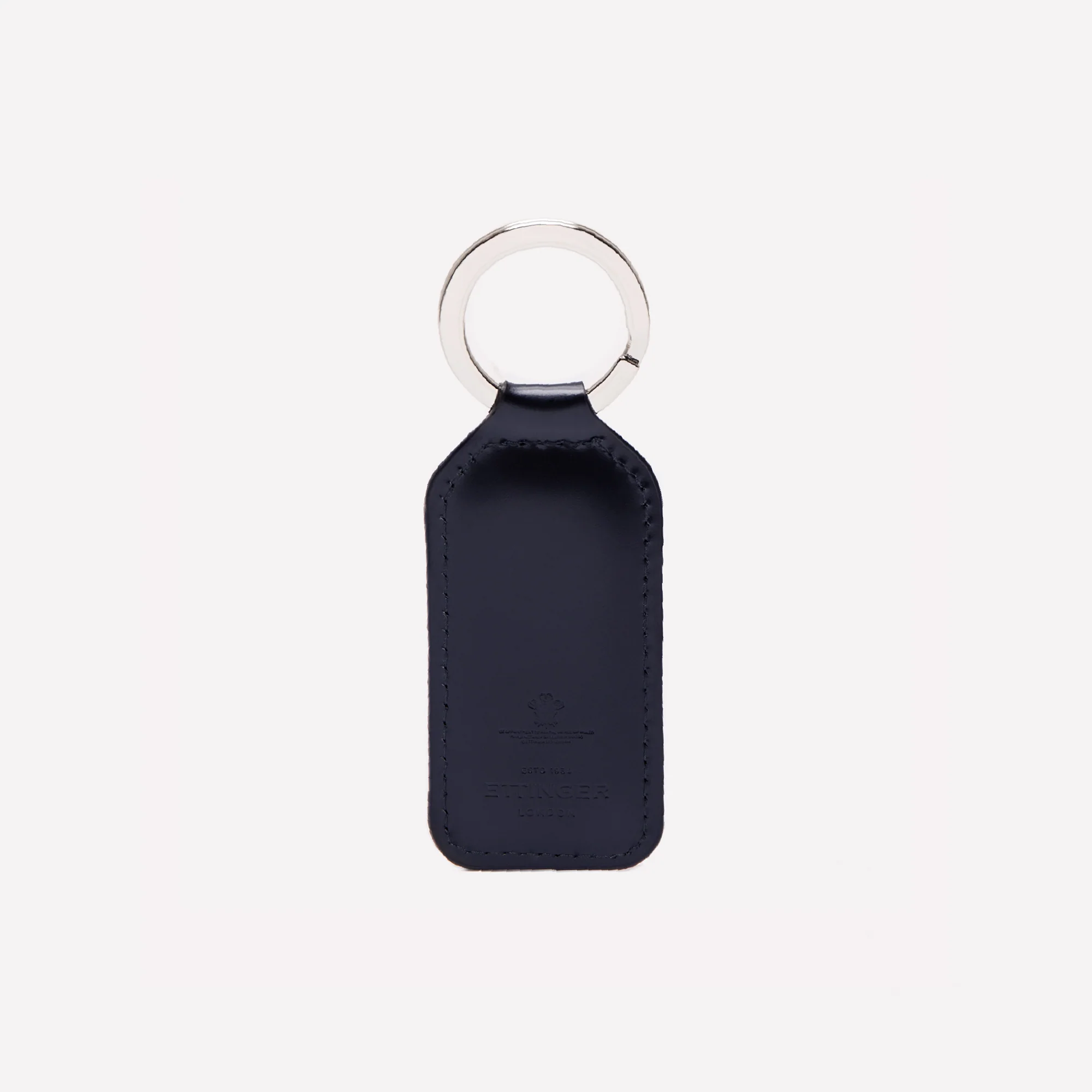 Bridle Hide Rectangular Key Ring - Image 17