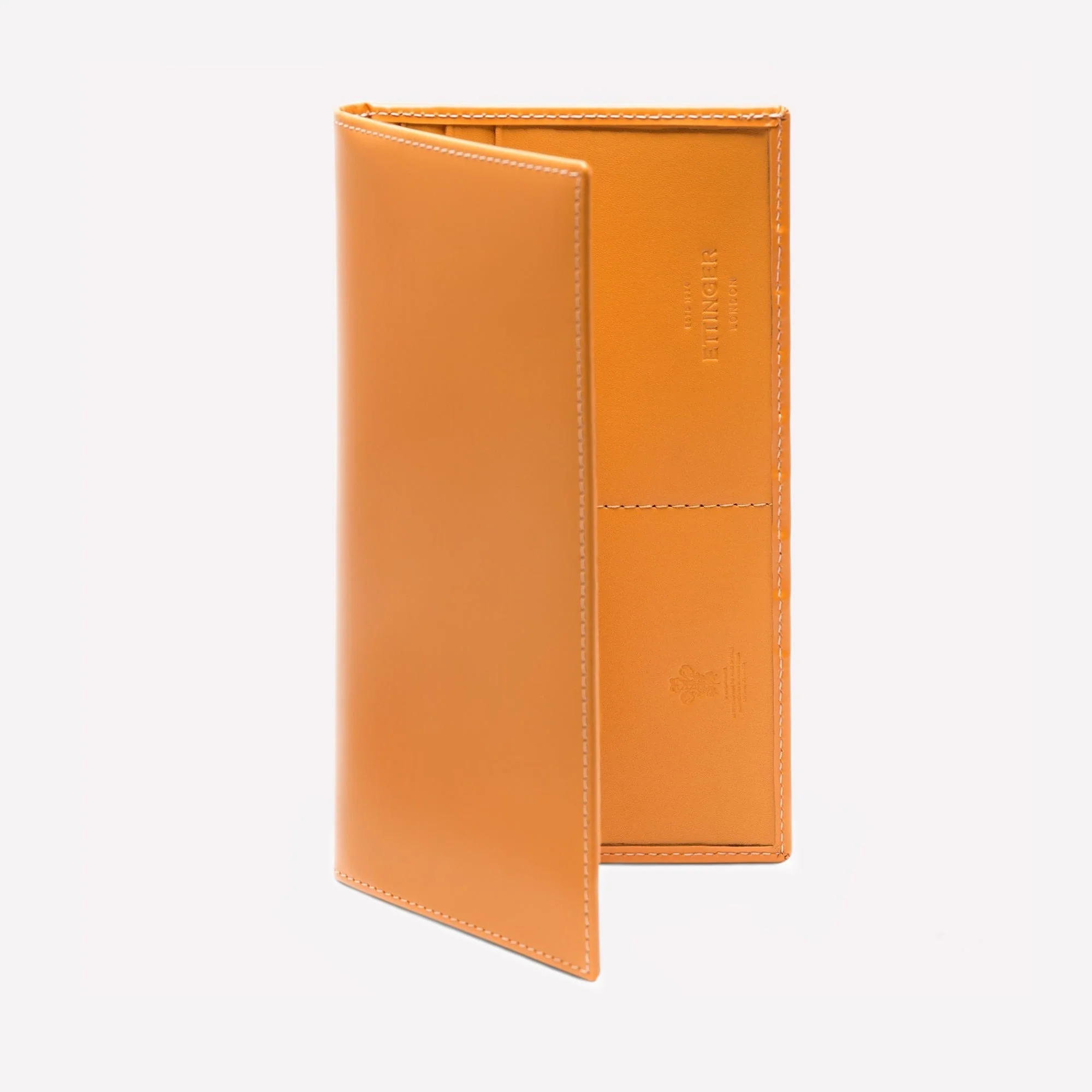 Bridle Hide Long Wallet with Zipped Pocket - Image 13