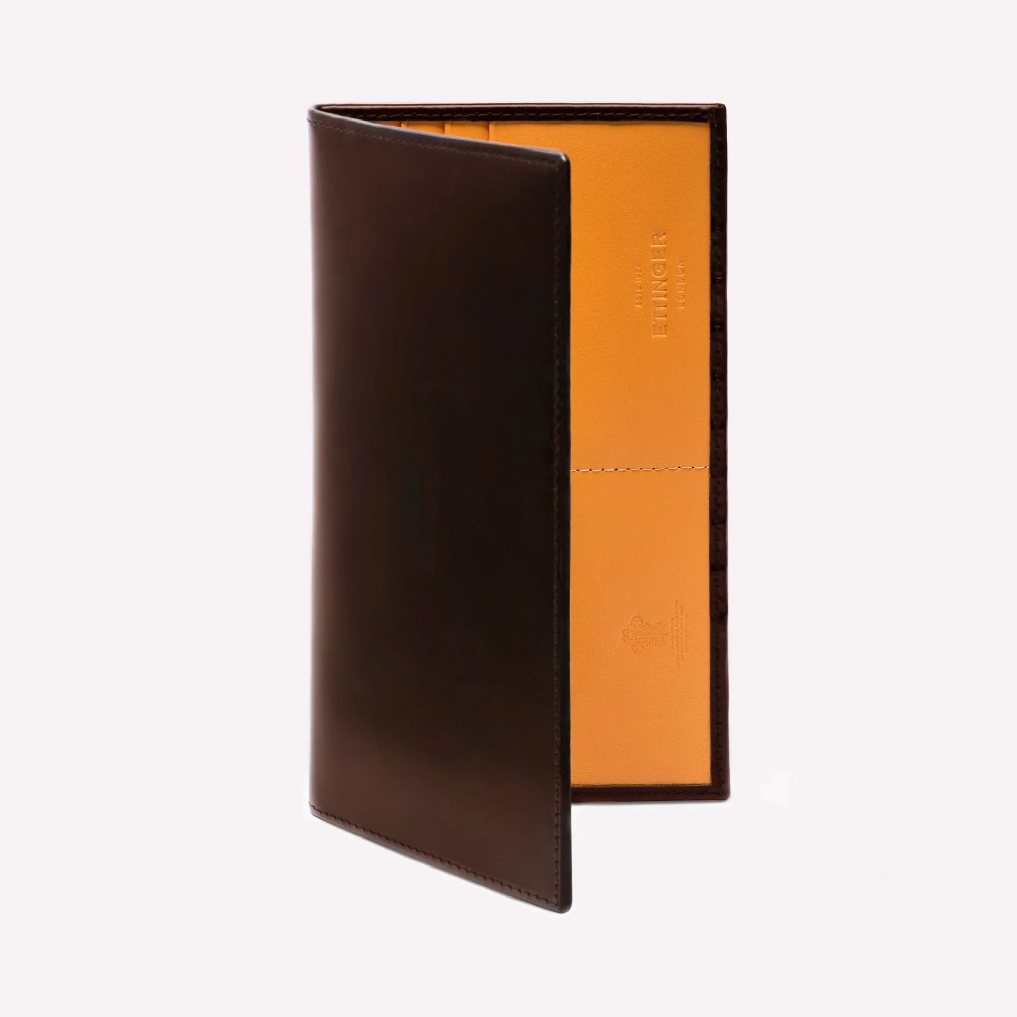 Bridle Hide Long Wallet with Zipped Pocket - Image 19