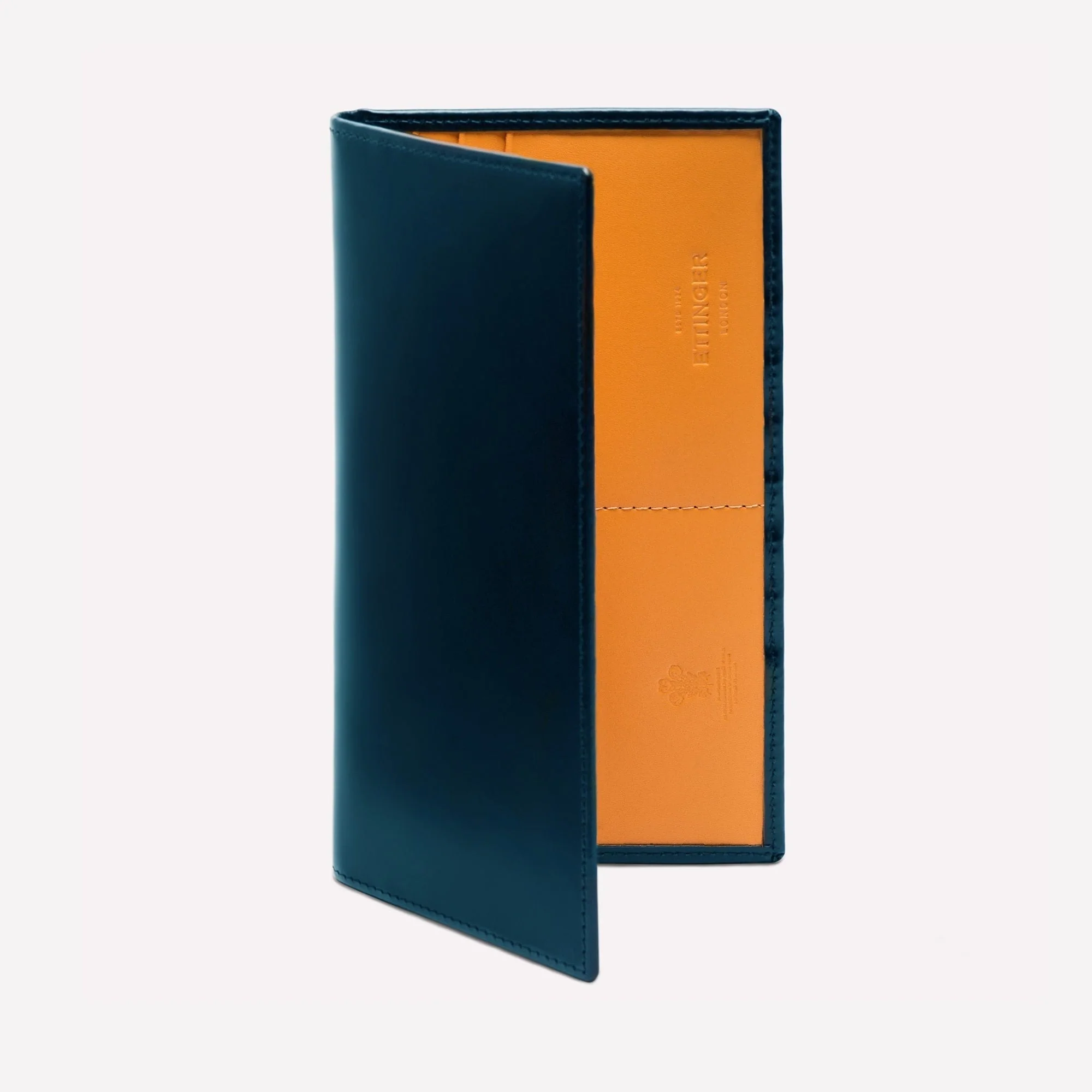 Bridle Hide Long Wallet with Zipped Pocket - Image 5