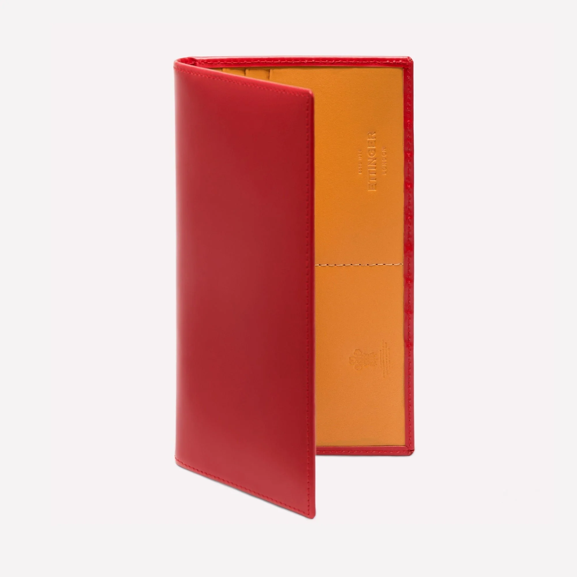 Bridle Hide Long Wallet with Zipped Pocket - Image 9