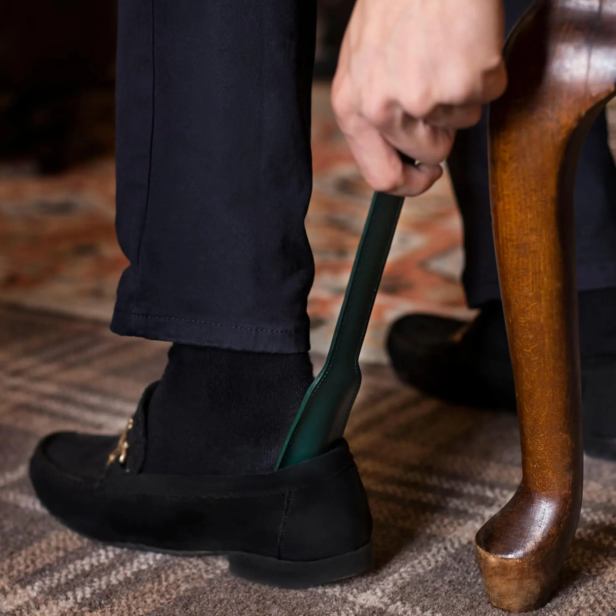 Bridle Hide Medium Shoehorn - Image 5