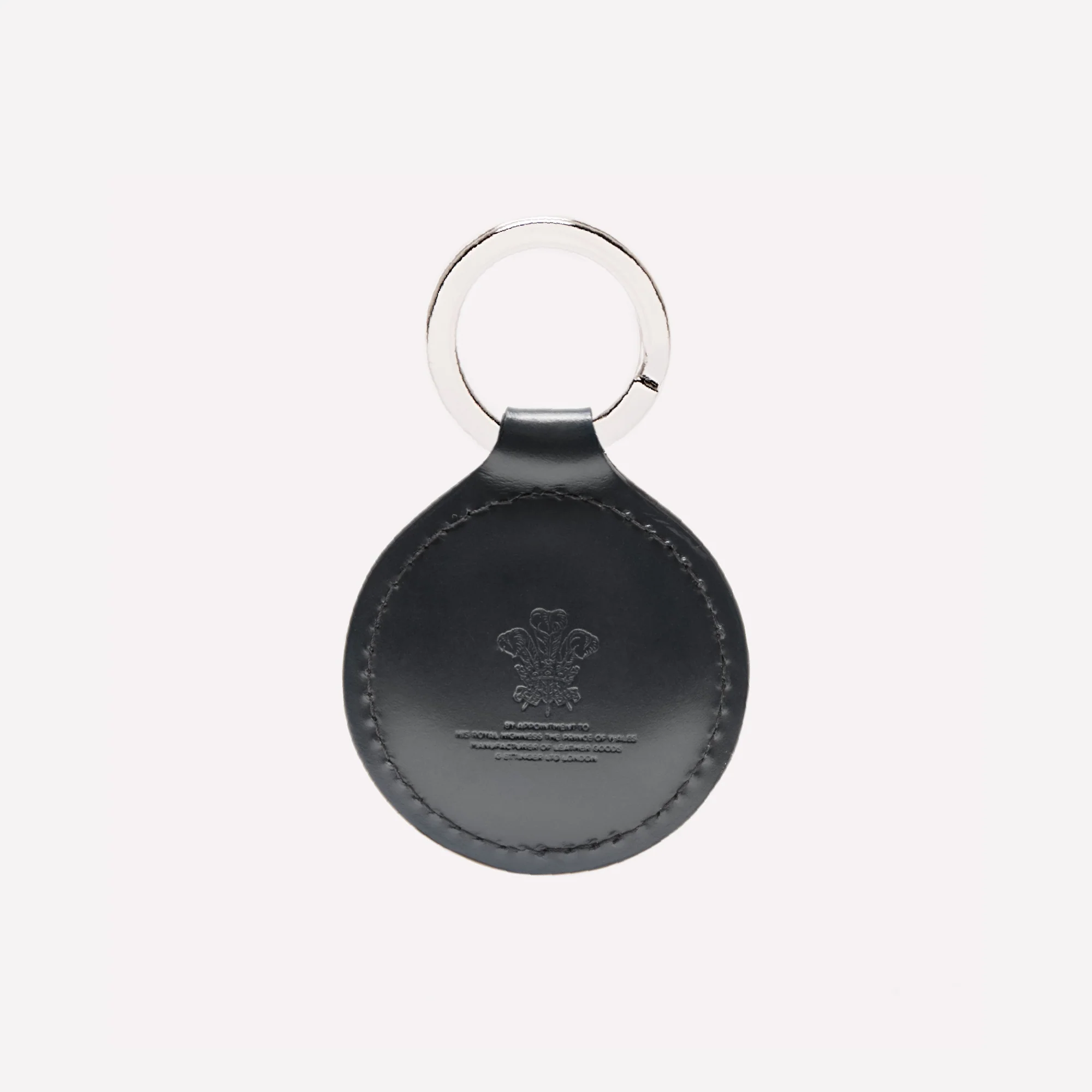 Bridle Hide Round Key Fob - Image 11