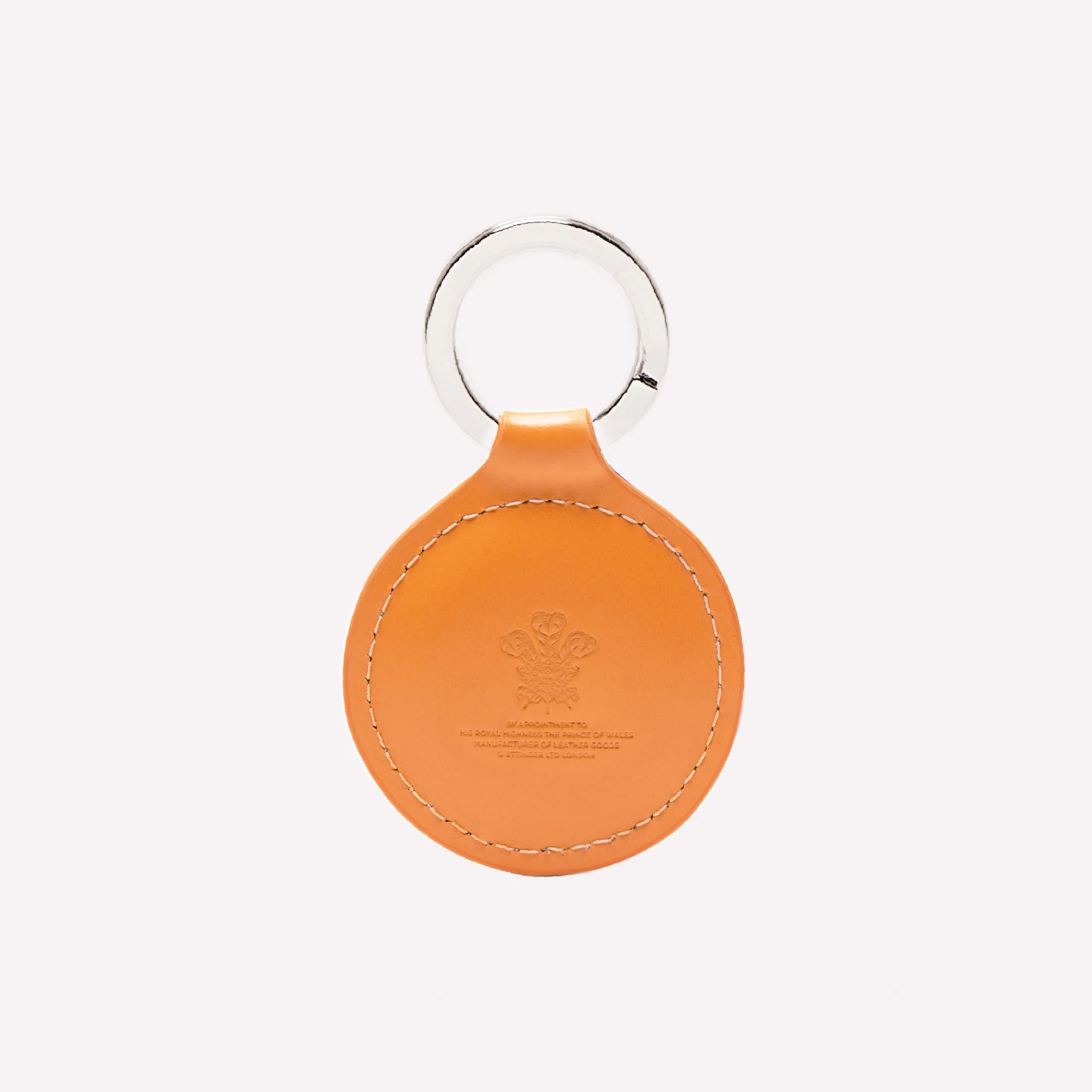 Bridle Hide Round Key Fob - Image 9