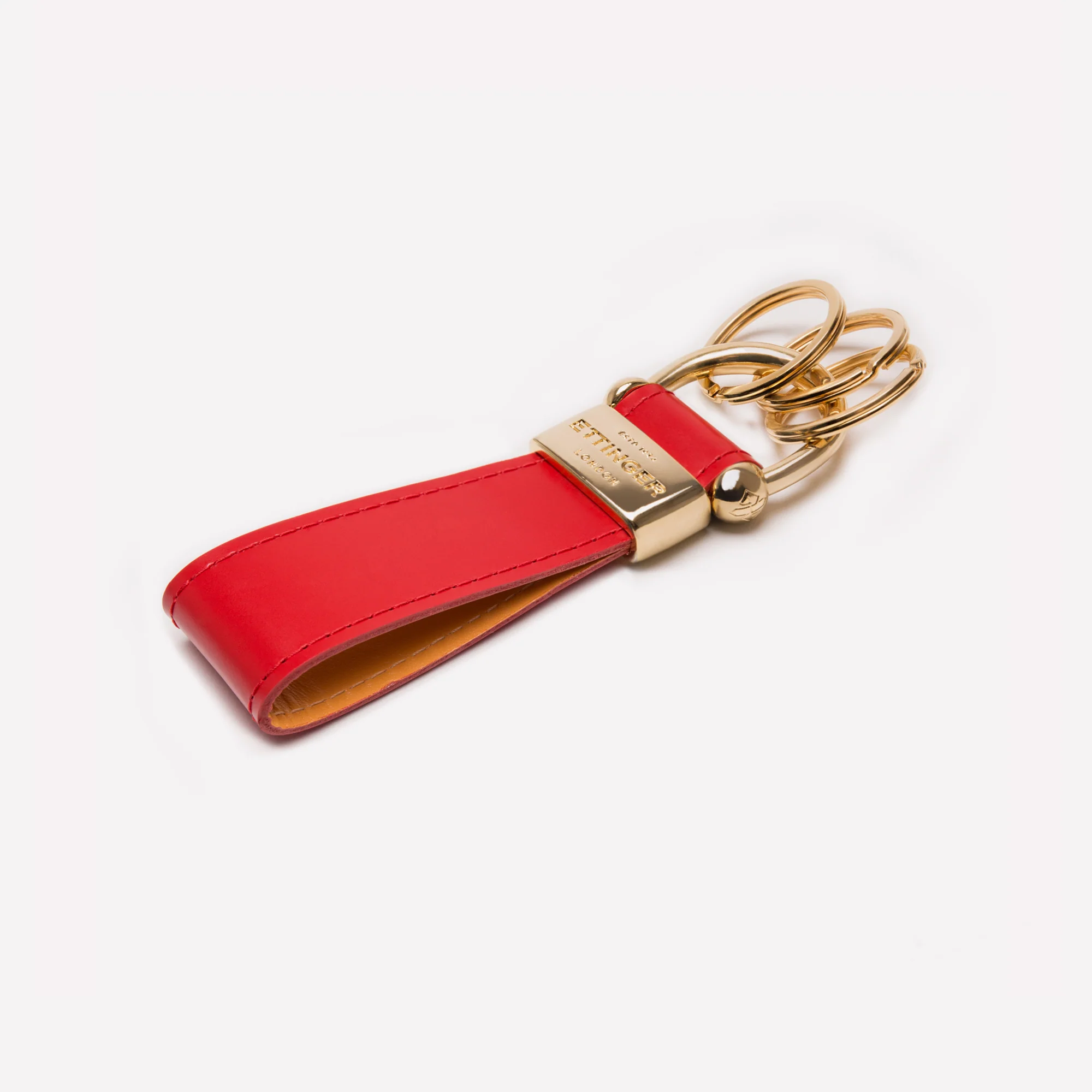 Bridle Hide Stirrup Keyring - Image 25