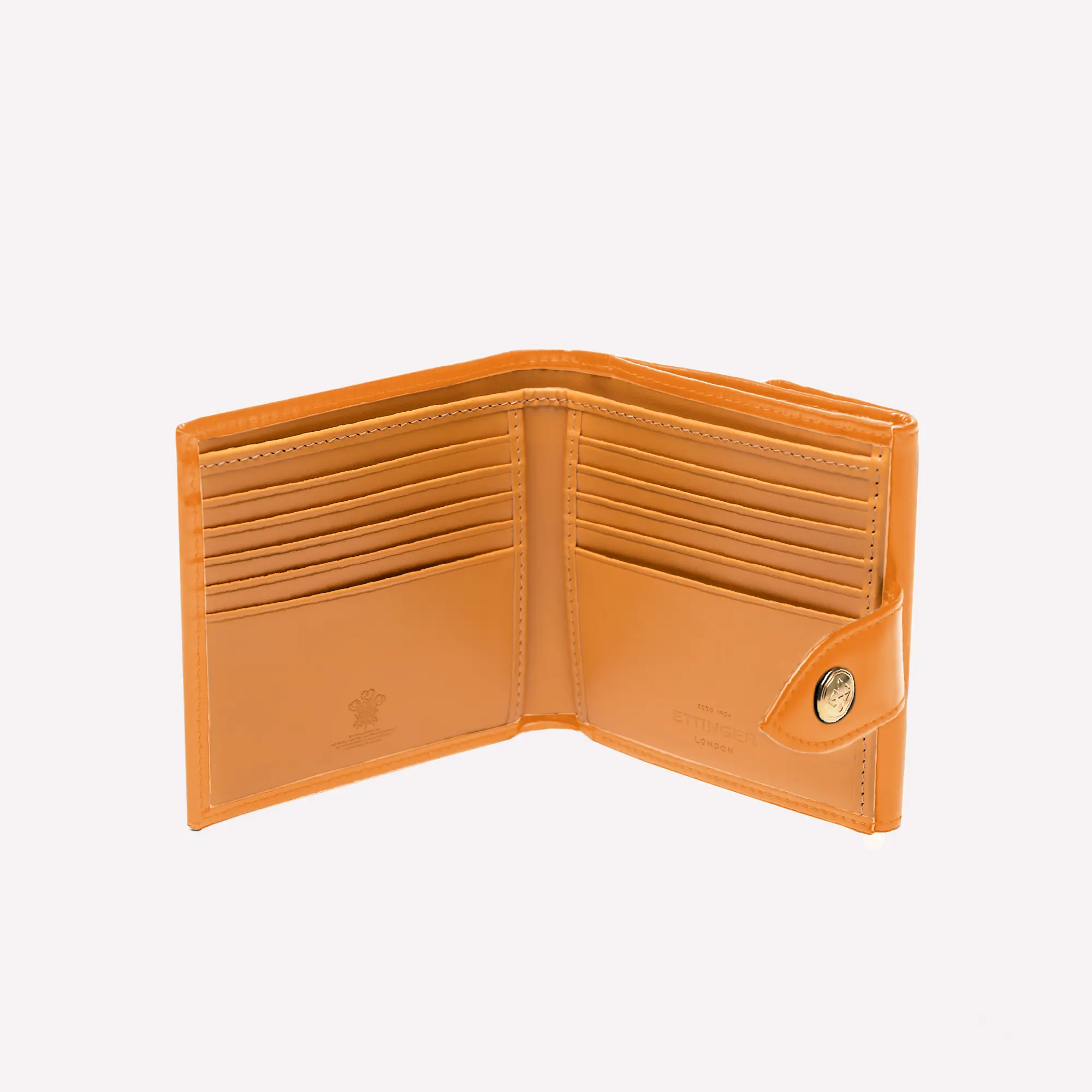 Bridle Hide Tab Wallet with 10 C/C & Purse - Image 11