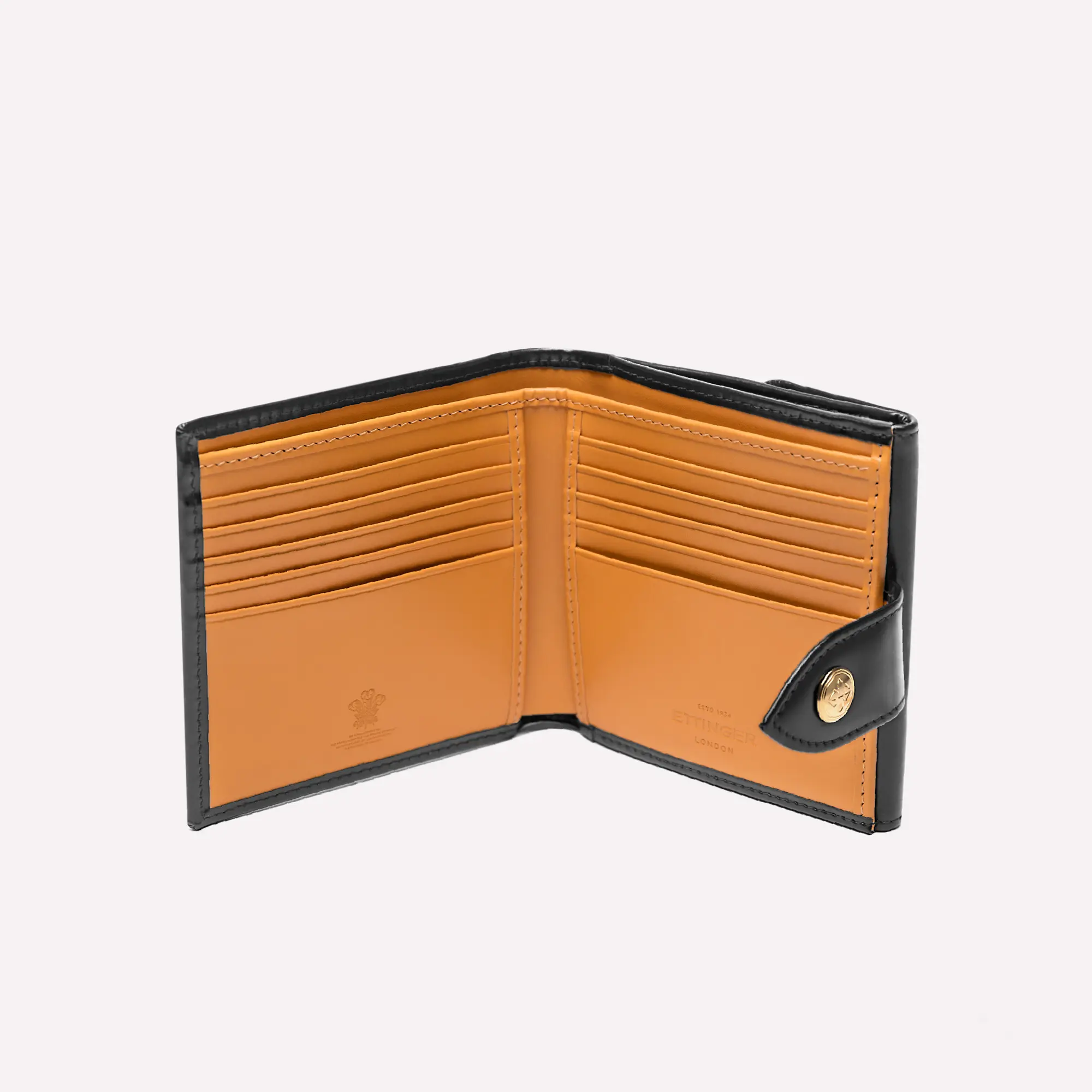 Bridle Hide Tab Wallet with 10 C/C & Purse - Image 15