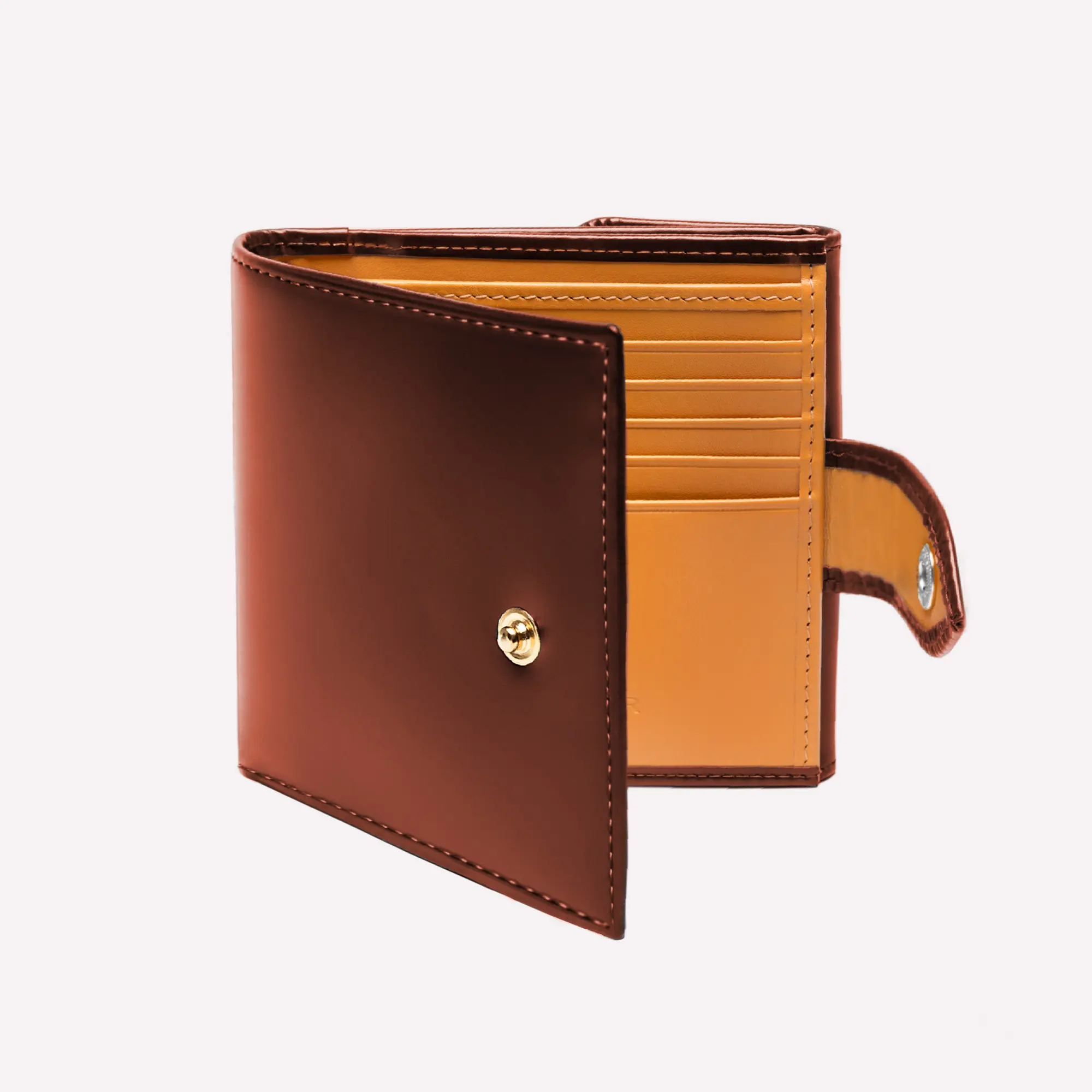 Bridle Hide Tab Wallet with 10 C/C & Purse - Image 6
