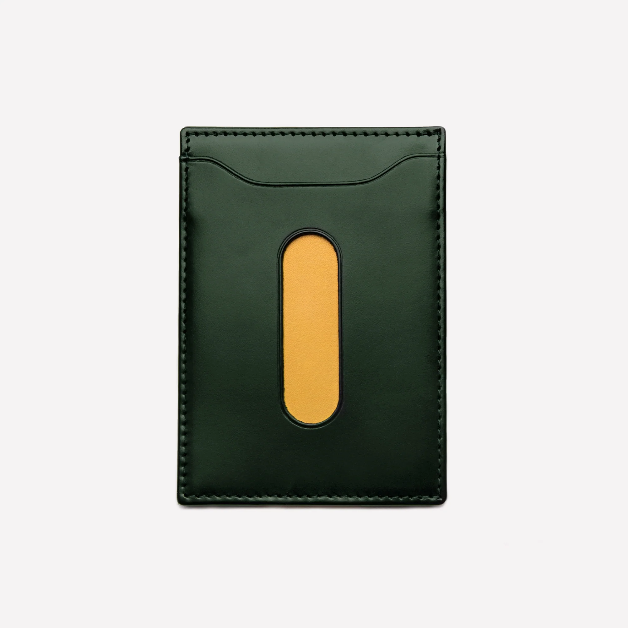 Bridle Hide Travel Pass Holder