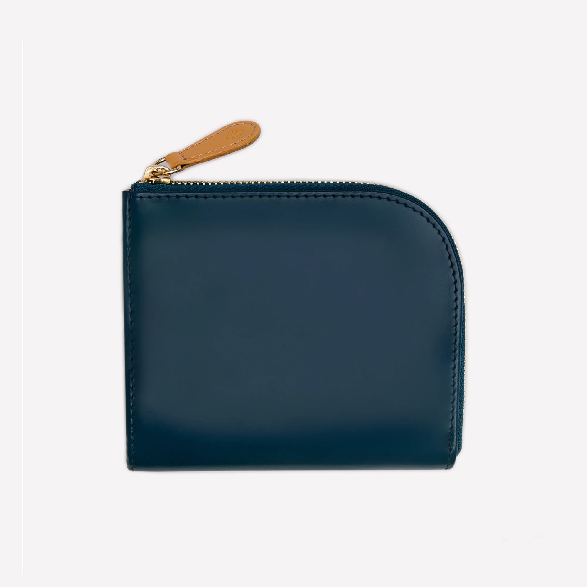 Bridle Hide Zipped Curved Wallet with Key Strap - Image 10