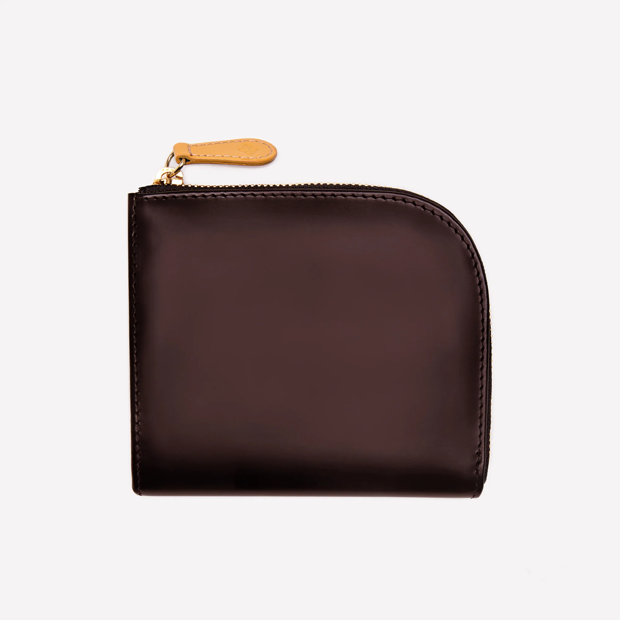 Bridle Hide Zipped Curved Wallet with Key Strap - Image 7