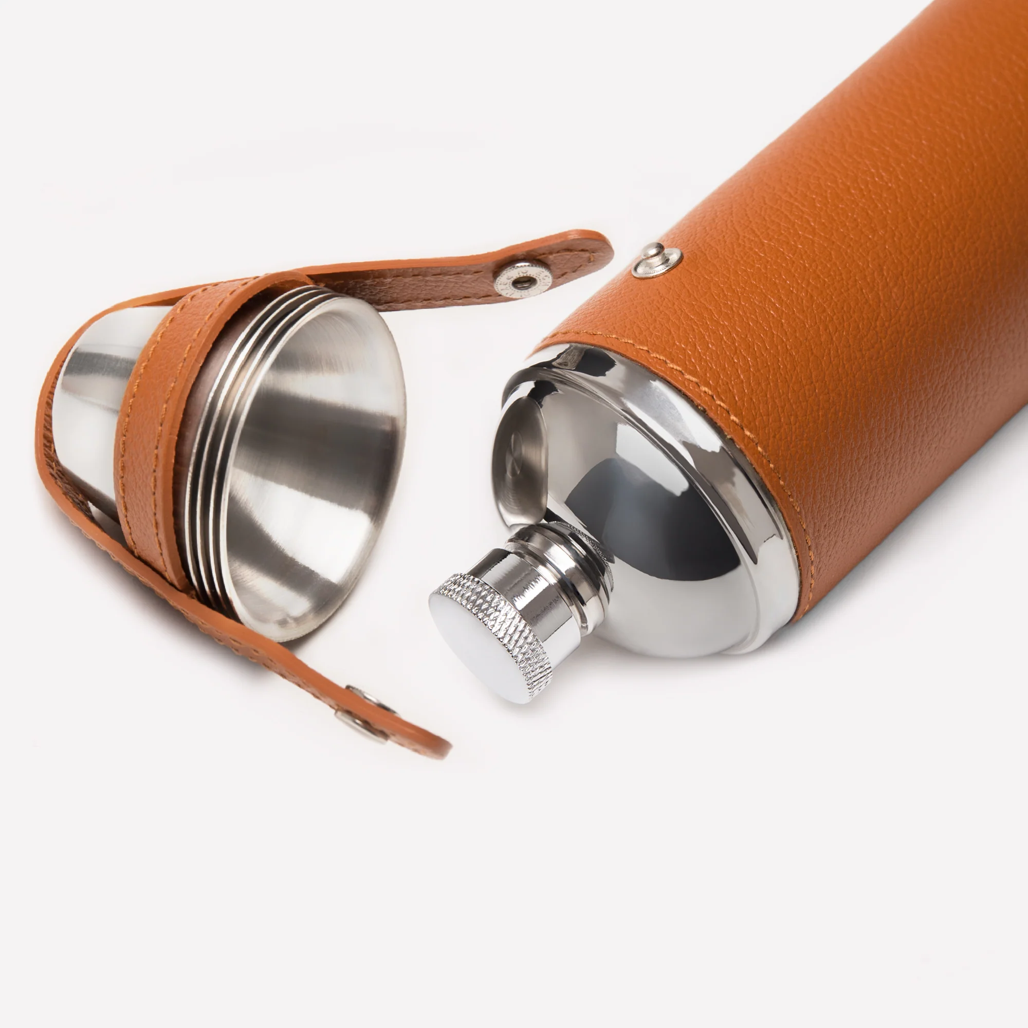 Capra 8oz Hunter Flask with 4 Cups - Image 18