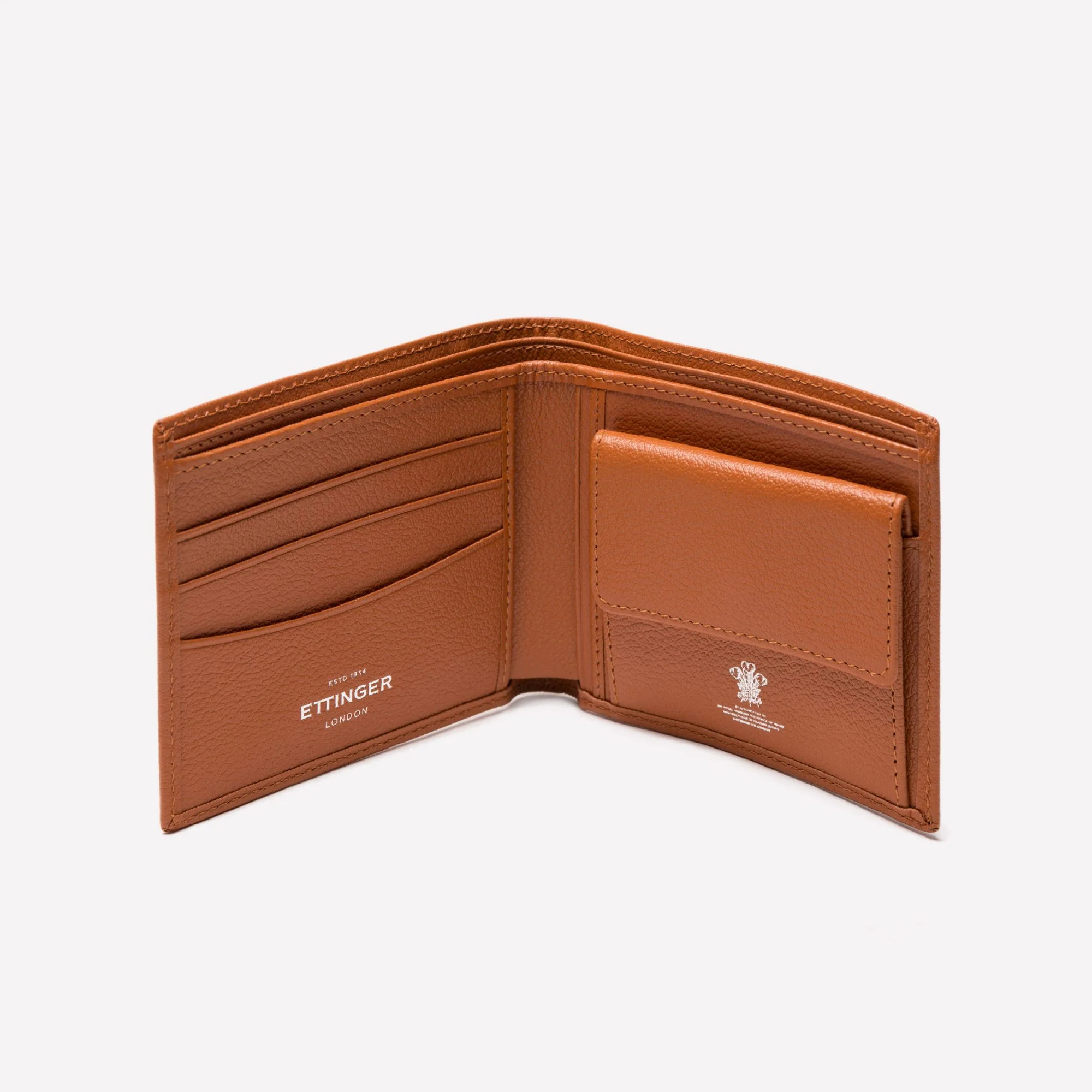 Capra Billfold Wallet With 3 C/C and Purse - Image 6