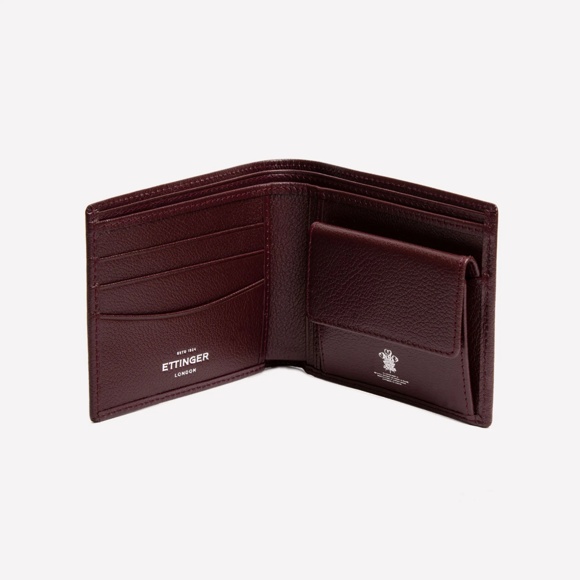 Capra Billfold Wallet With 3 C/C and Purse - Image 9