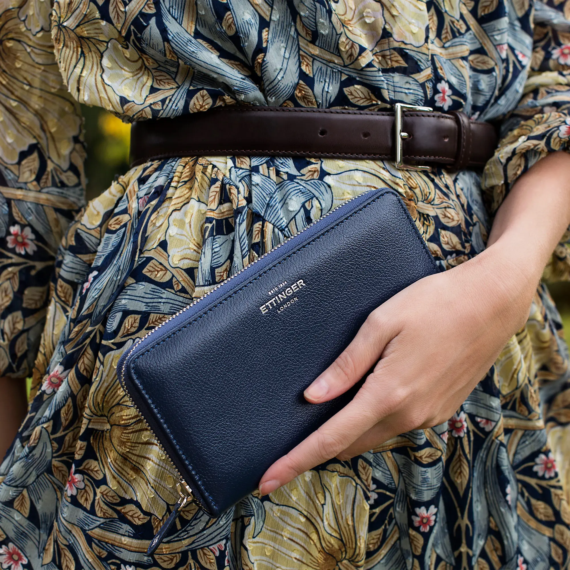 Capra Large Zip-Around Purse - Image 7