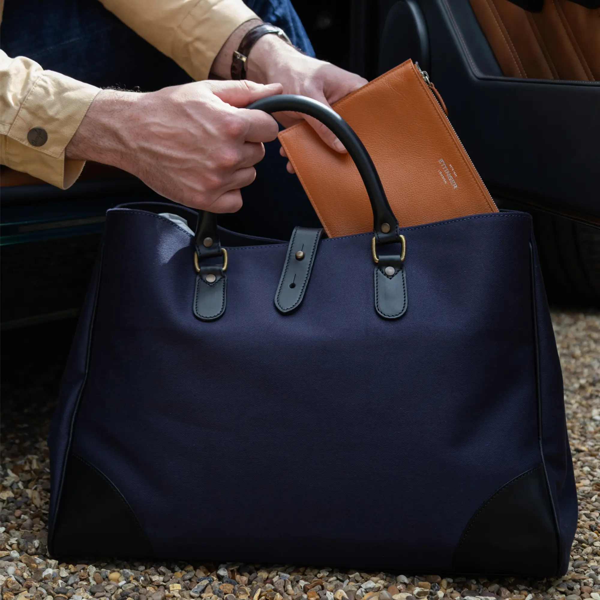 Pursuits Piccadilly Canvas Tote - Image 12