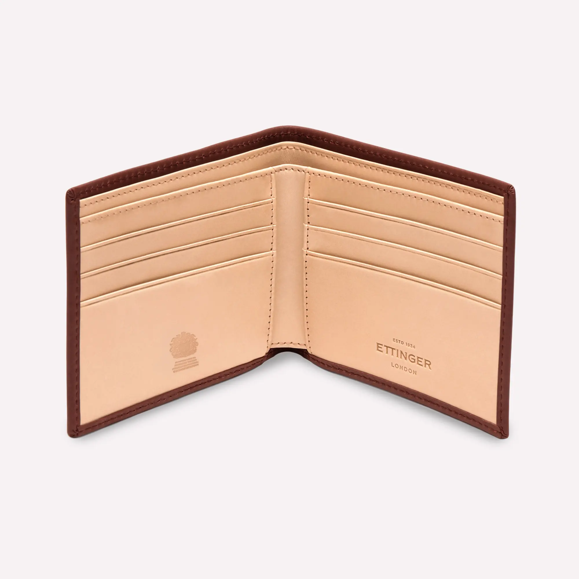 Saint Crispin Billfold Wallet with 6 C/C - Image 5