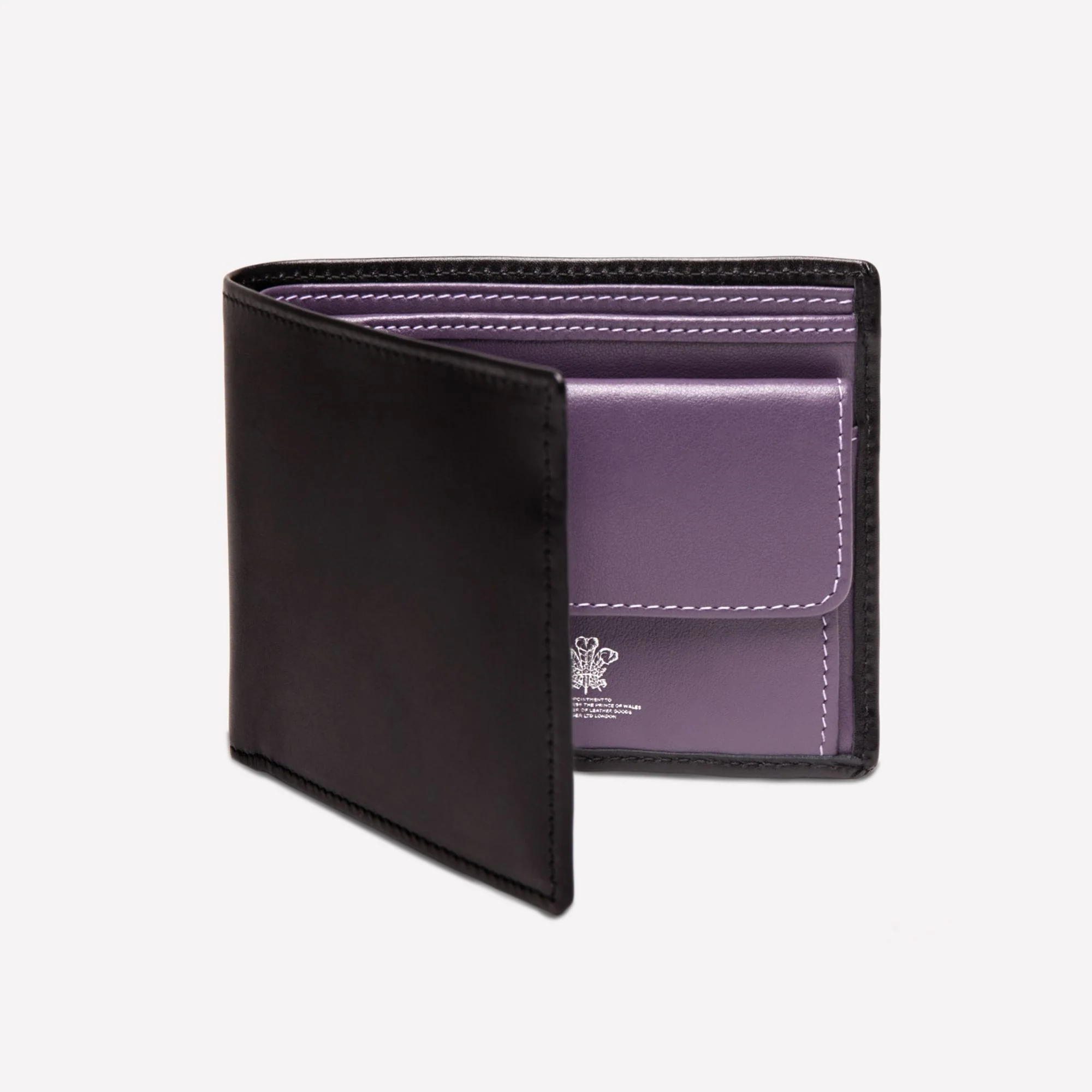 Sterling Billfold Wallet with 3 C/C & Purse - Image 5