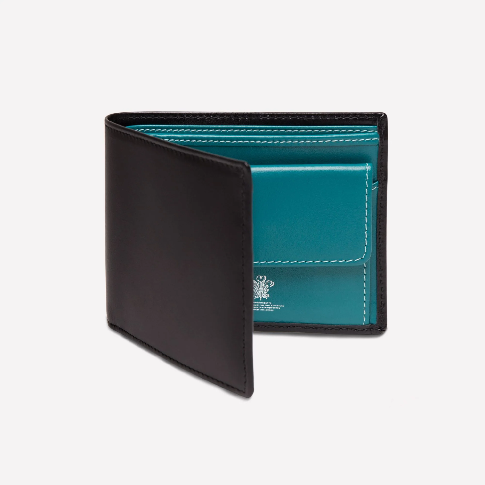 Sterling Billfold Wallet with 3 C/C & Purse - Image 8
